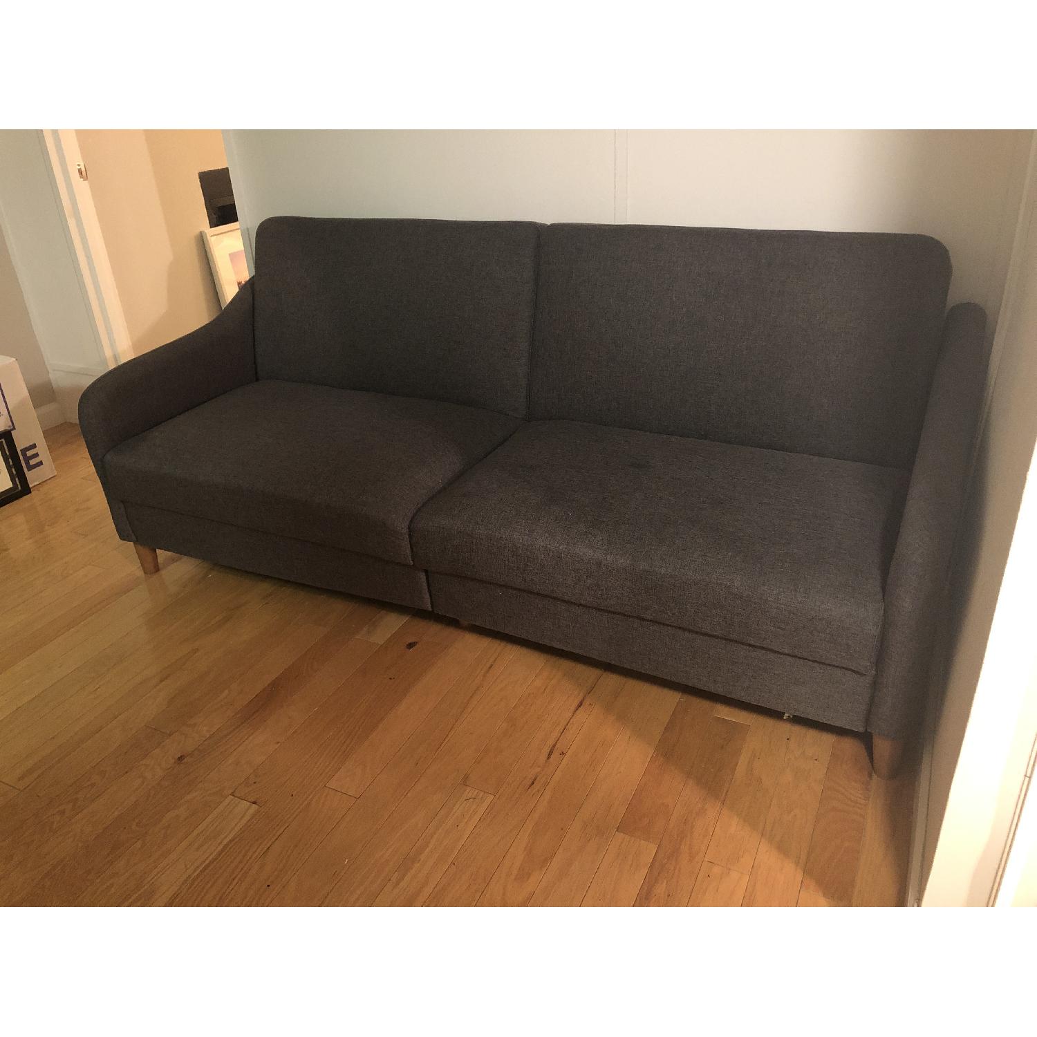 Modern Rustic Interiors Gray Joy Sleeper Sofa - image-2