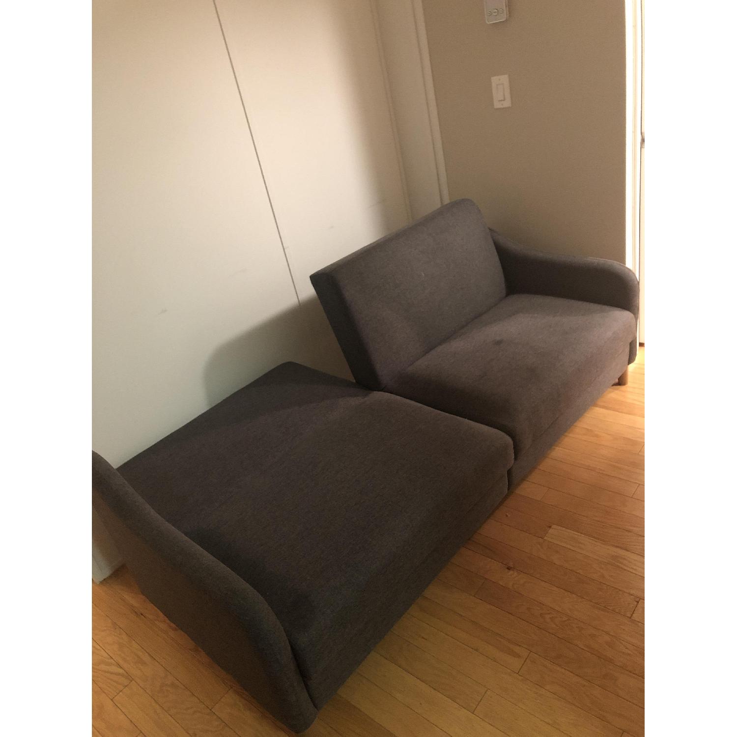 Modern Rustic Interiors Gray Joy Sleeper Sofa - image-6