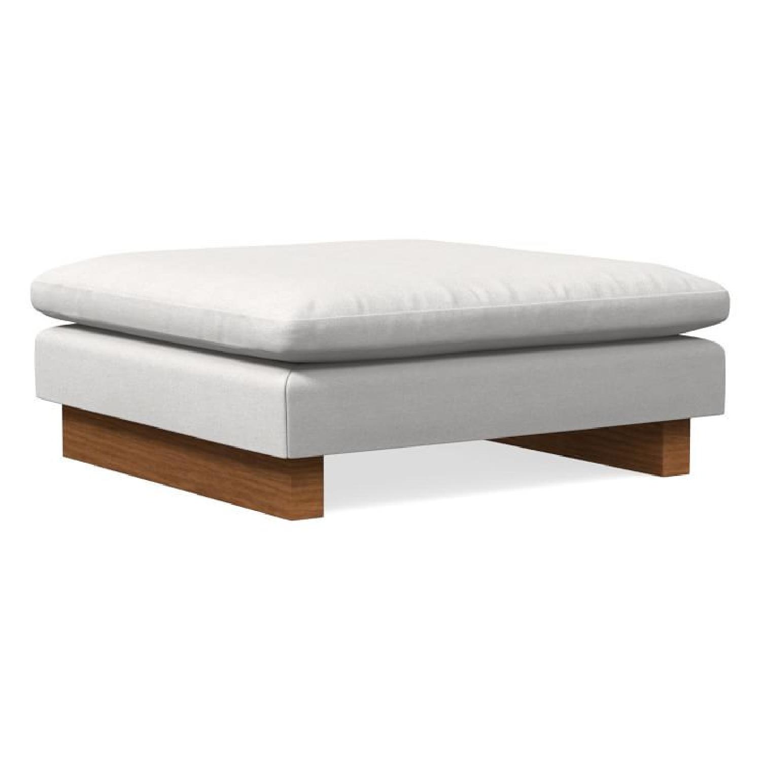 West Elm Harmony Ottoman - image-0