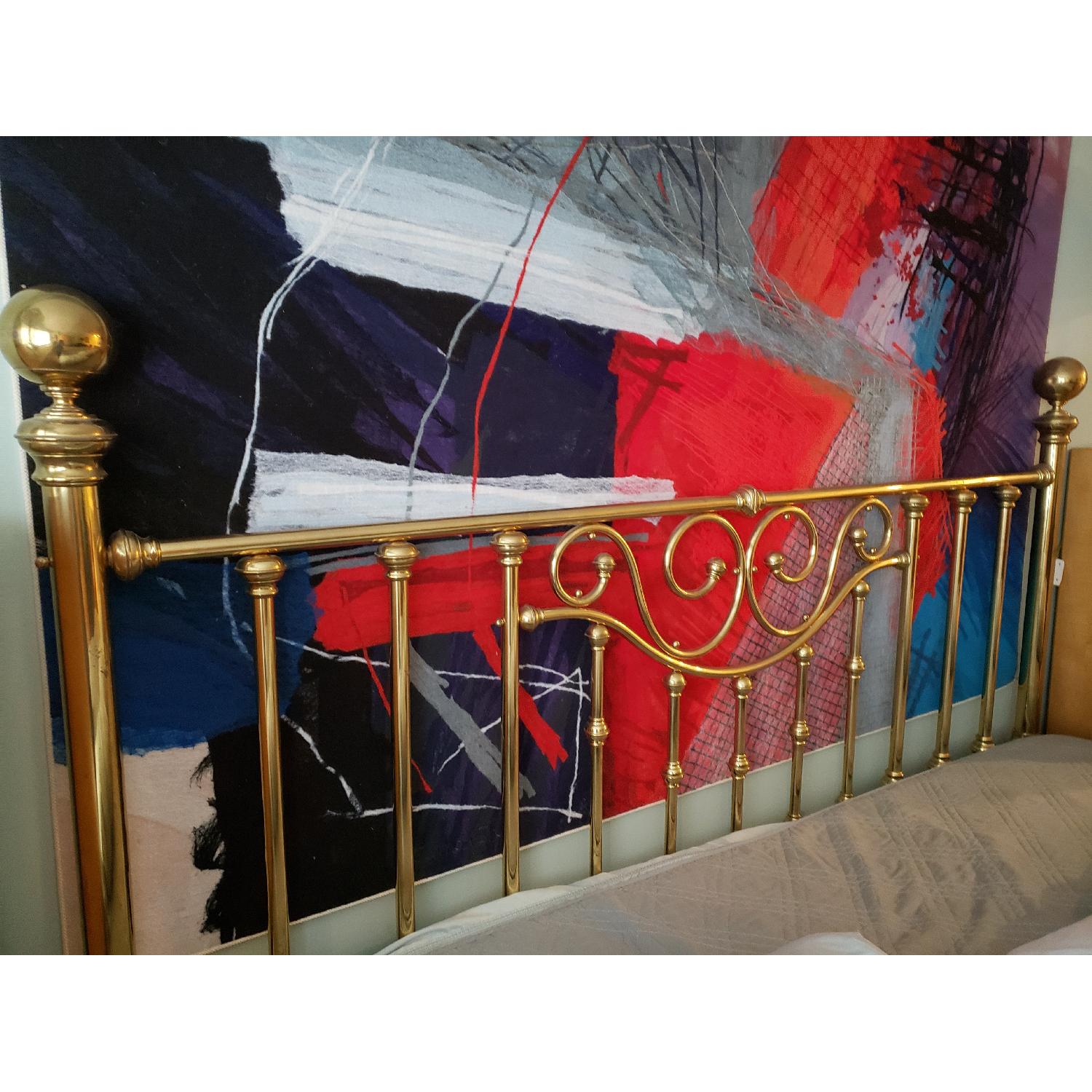 King Size Brass Headboard - image-2