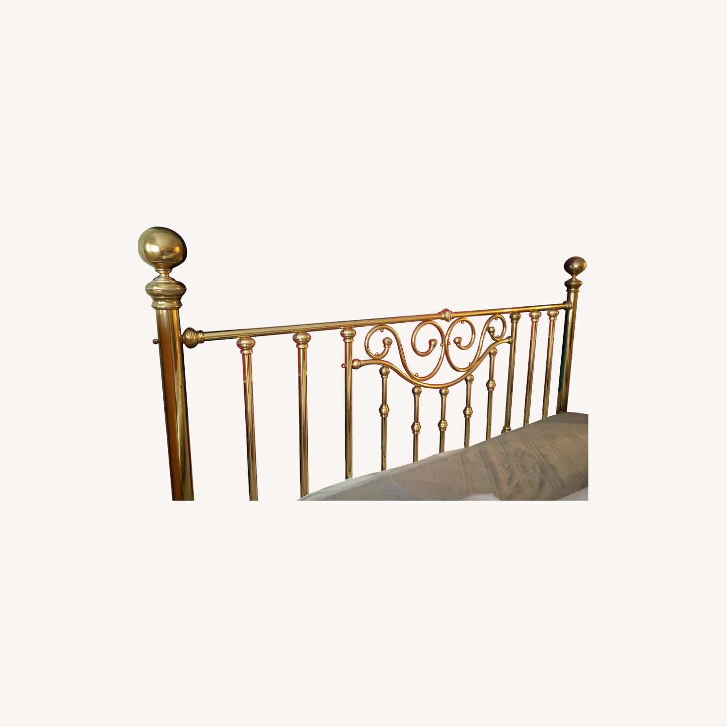 King Size Brass Headboard - image-0