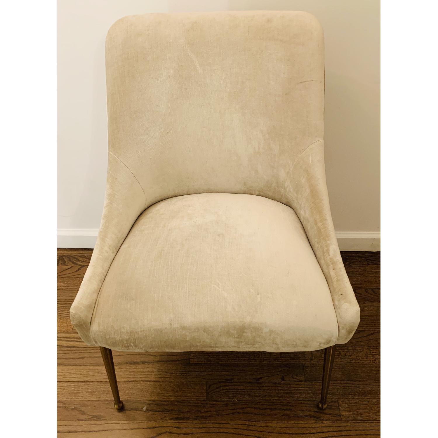 Anthropologie Sub Velvet Elowen Chair AptDeco
