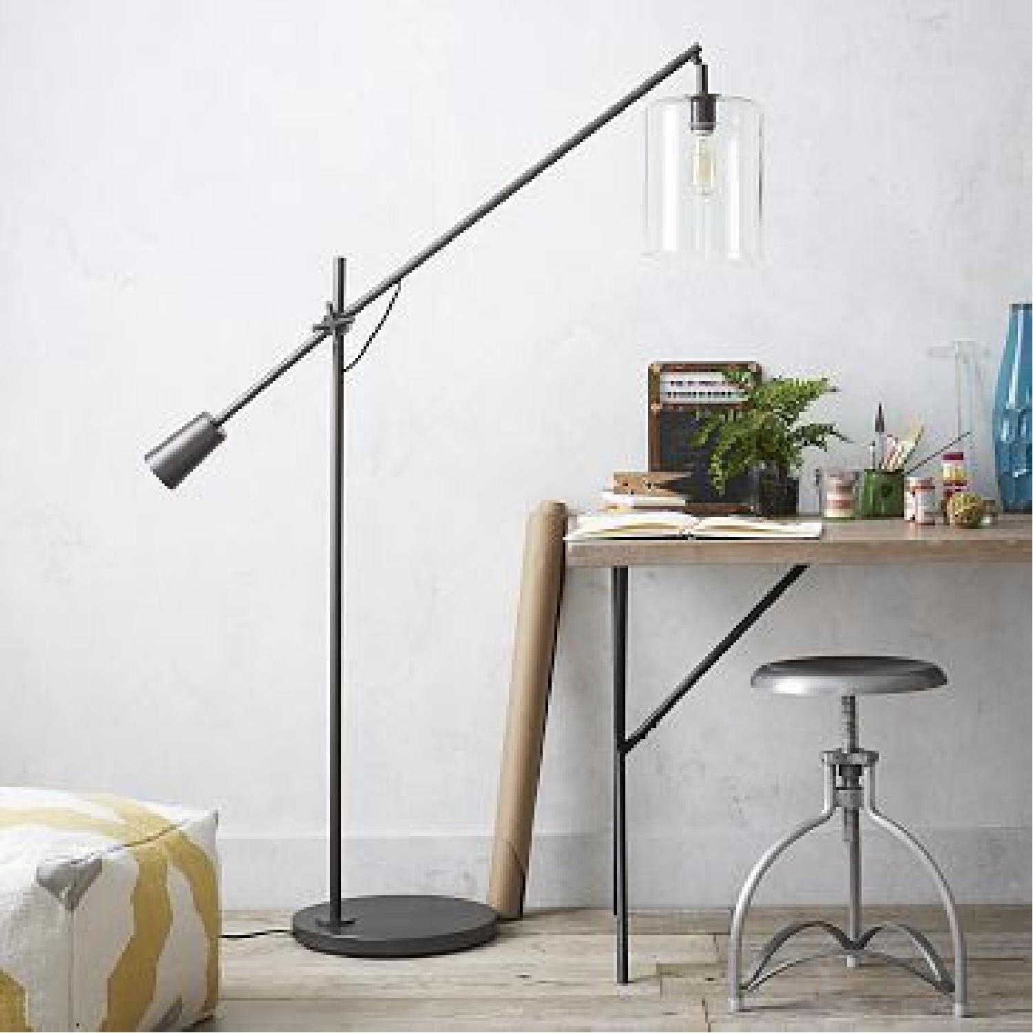 West Elm Industrial Floor Lamp - image-1