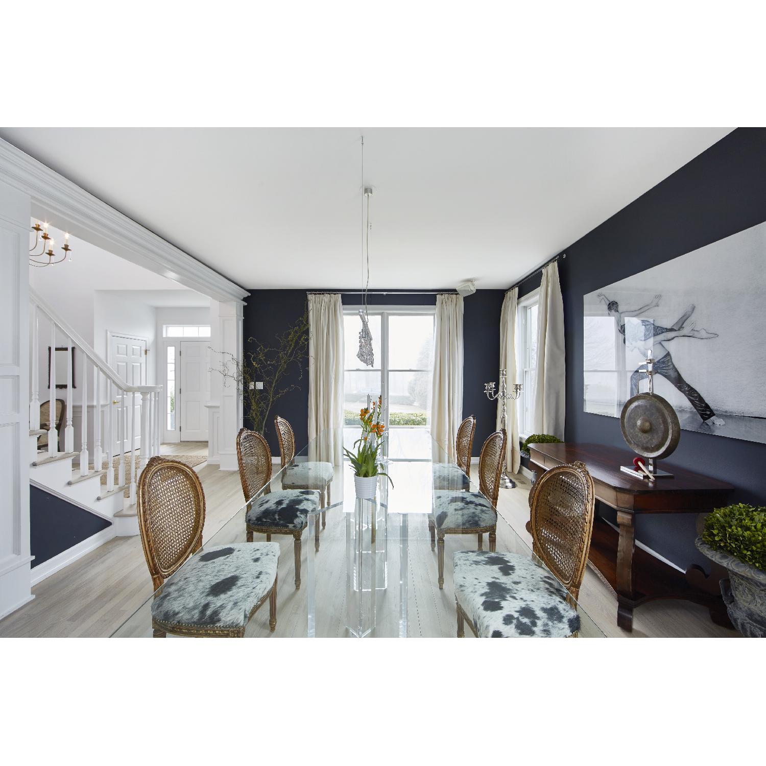 Custom Glass Dining Table - image-1