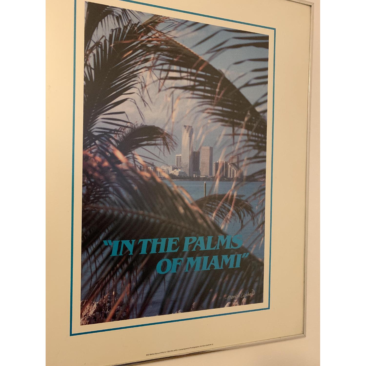 80s Retro Framed Miami Art - image-1