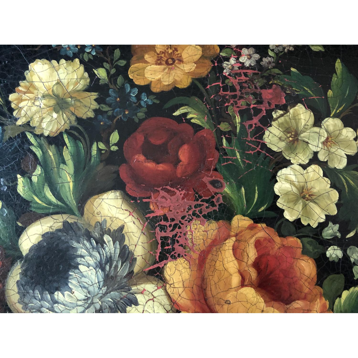 ANTIQUE HAND PAINTED TRAY TABLE- Victorian - image-8