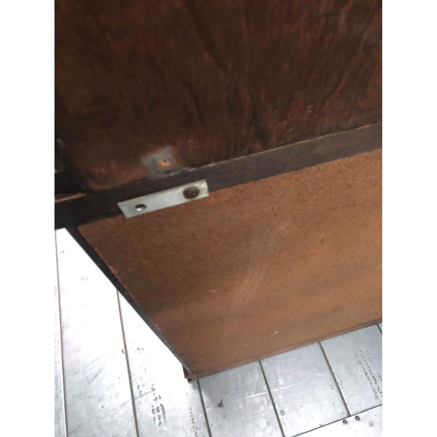 Vintage 1970s Solid Wood Cabinet/Hutch - image-2