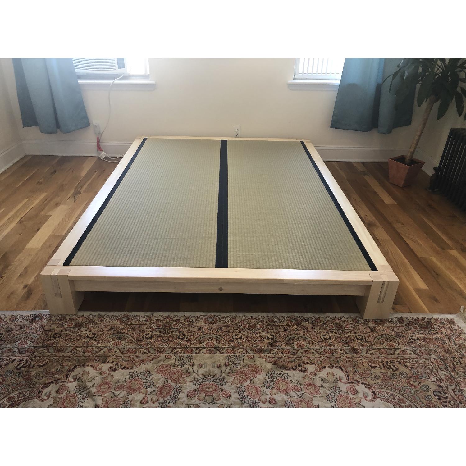 Raku Tatami High Rise Platform Bed w/ Raku Tatami Mats AptDeco