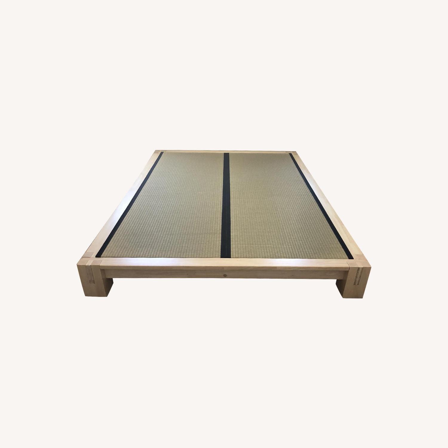 Raku Tatami High Rise Platform Bed w/ Raku Tatami Mats AptDeco