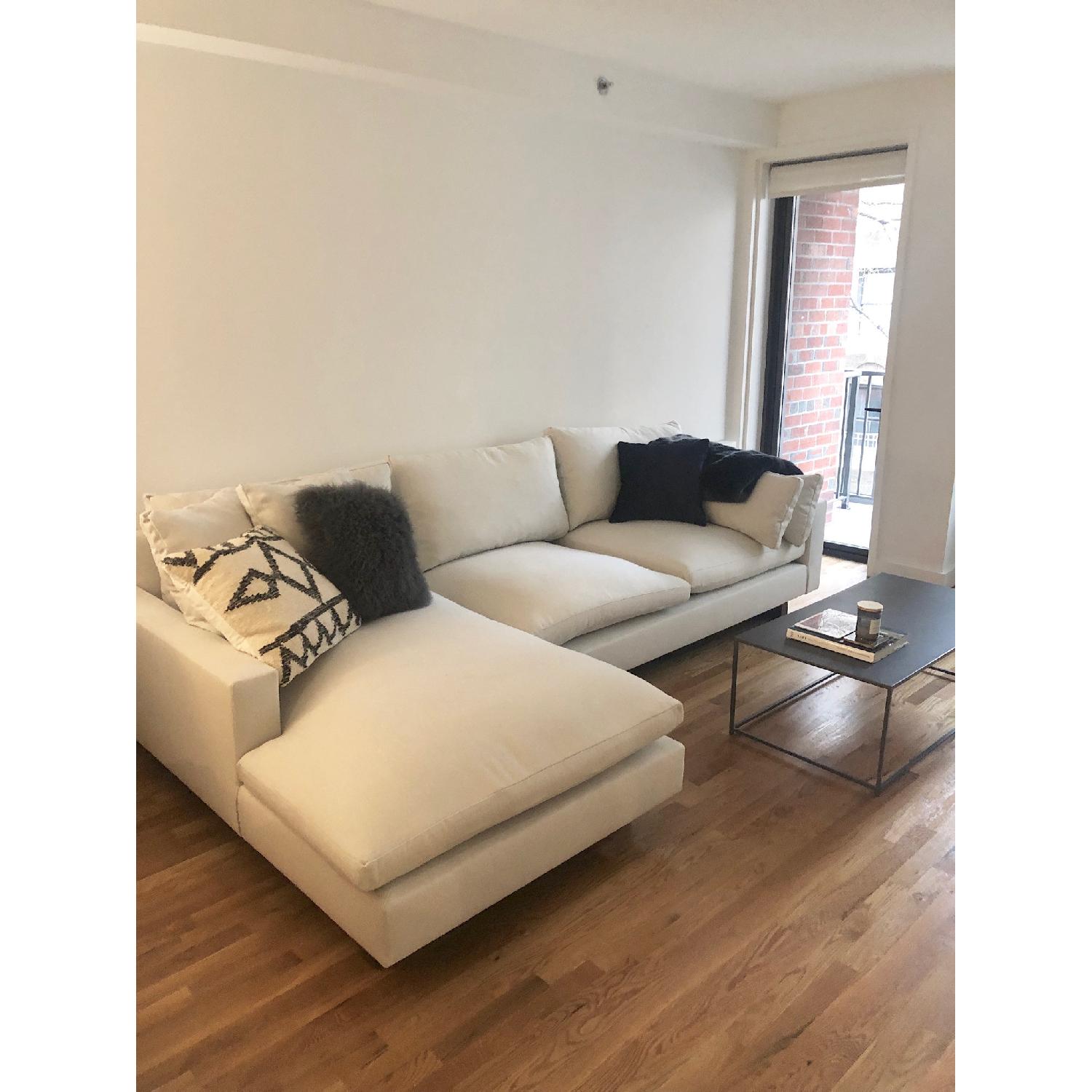 West Elm Harmony Sectional Sofa w/ Left Arm Chaise - image-1