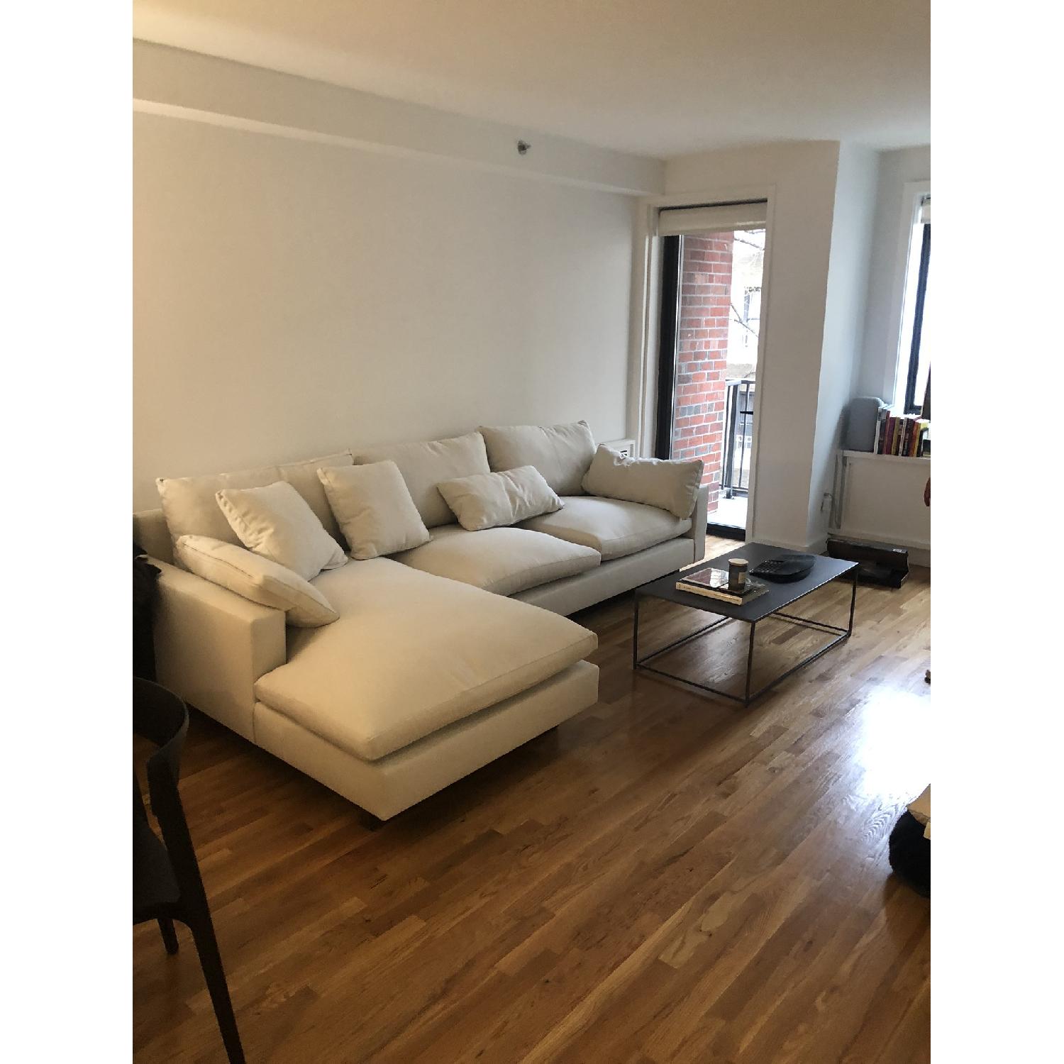 West Elm Harmony Sectional Sofa w/ Left Arm Chaise - image-2