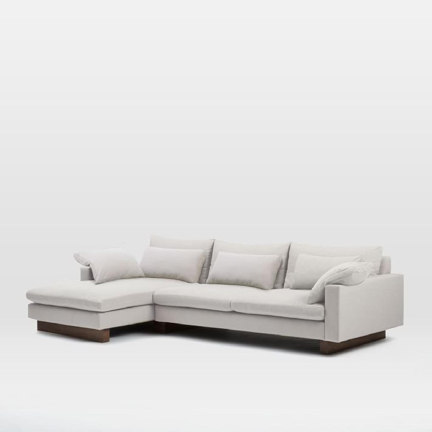 West Elm Harmony Sectional Sofa w/ Left Arm Chaise - image-6