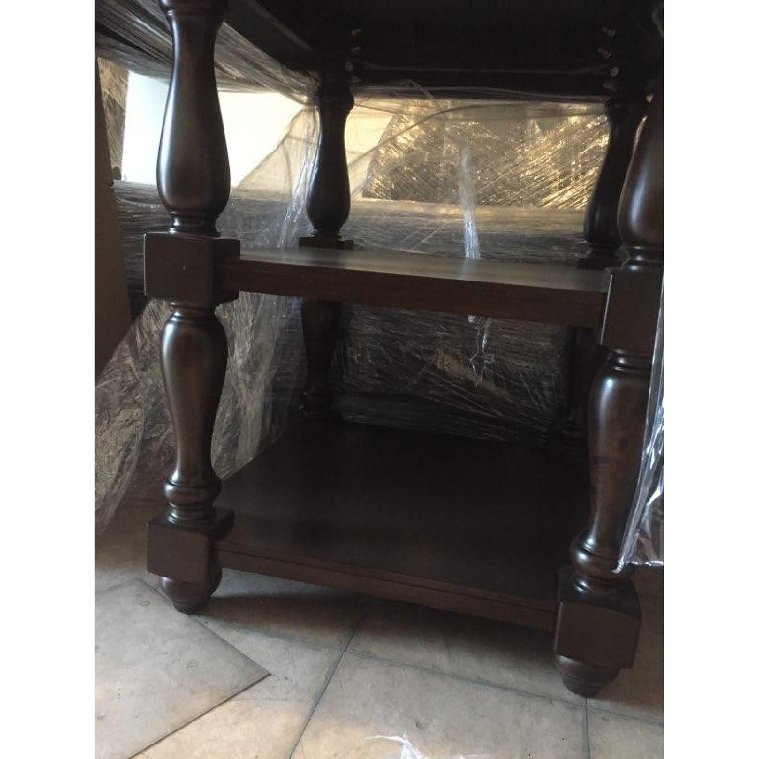 Counter Height Dining Table w/ Storage - image-1