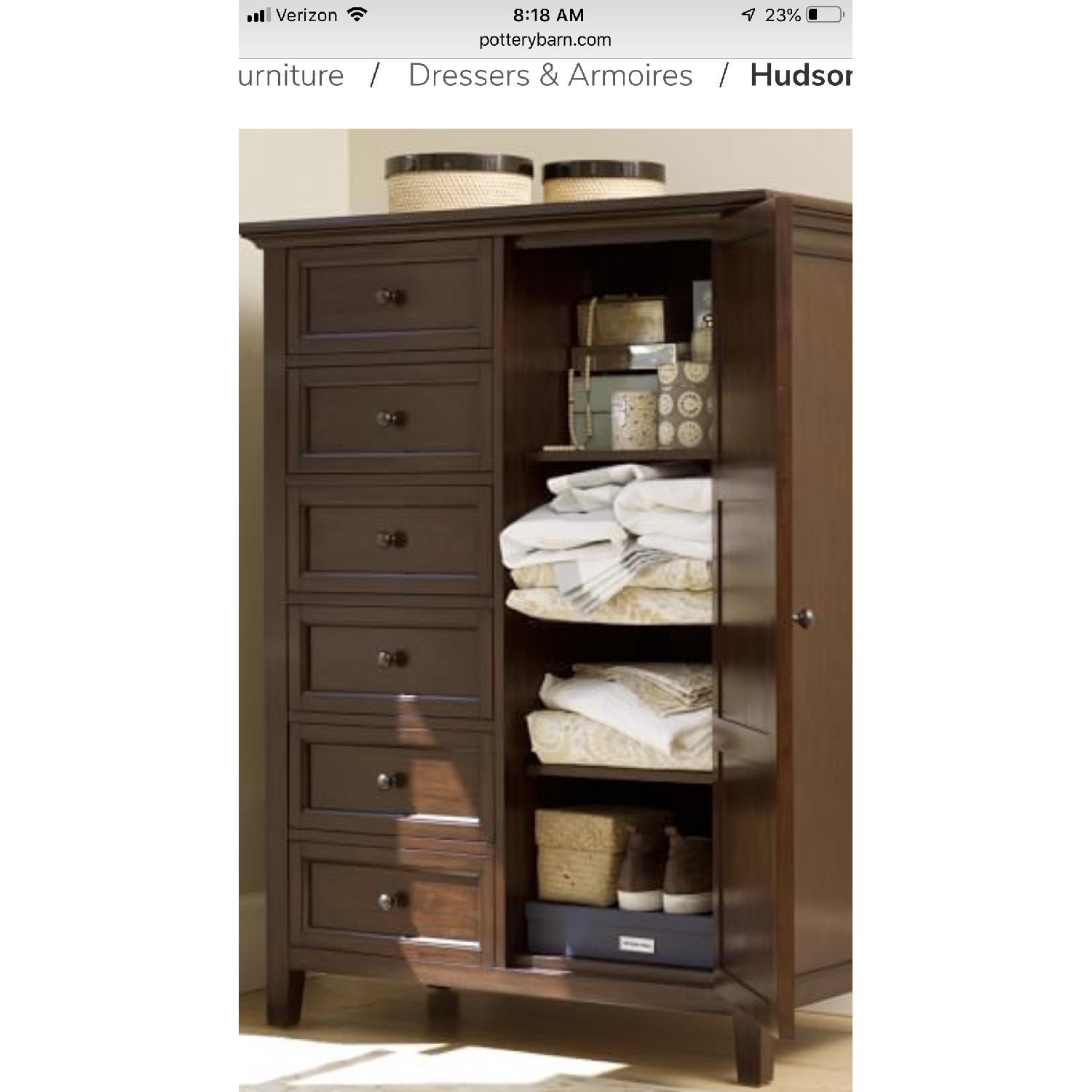 Pottery Barn Hudson Wardrobe/Dresser - image-6