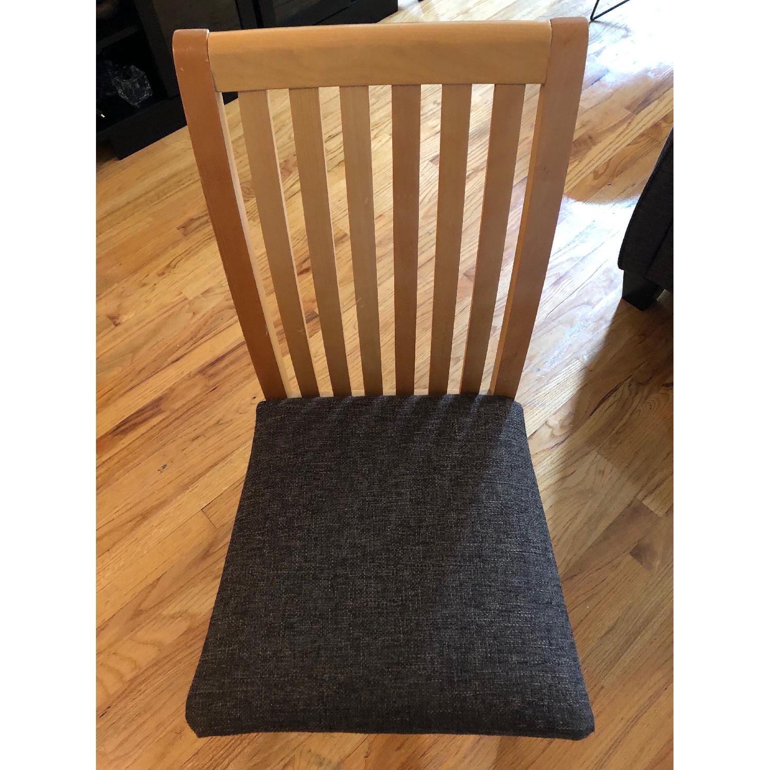 Solid Wood Desk w/ Storage & Matching Chair - image-7