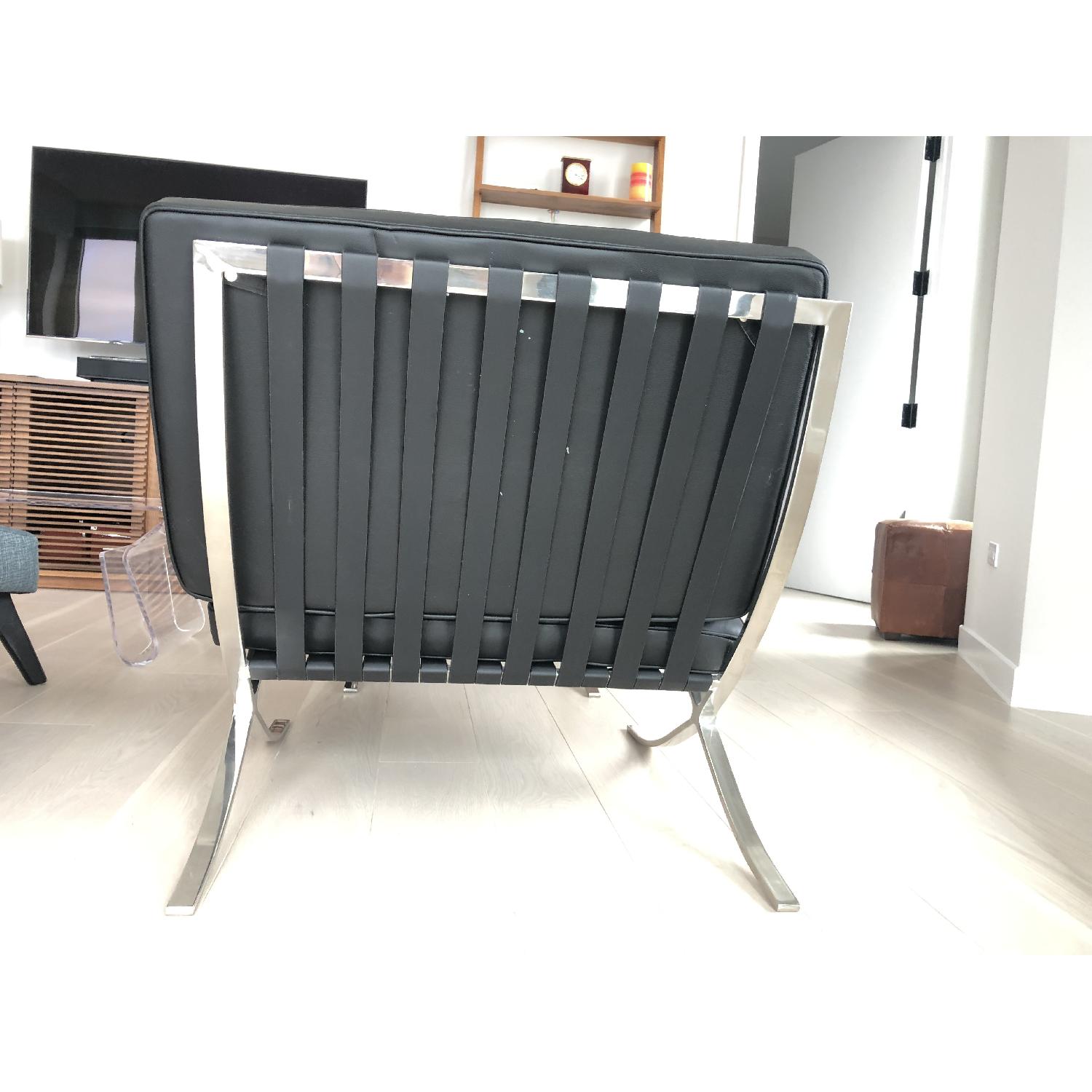 MLF Replica Knoll Barcelona Chair & Ottoman - image-3