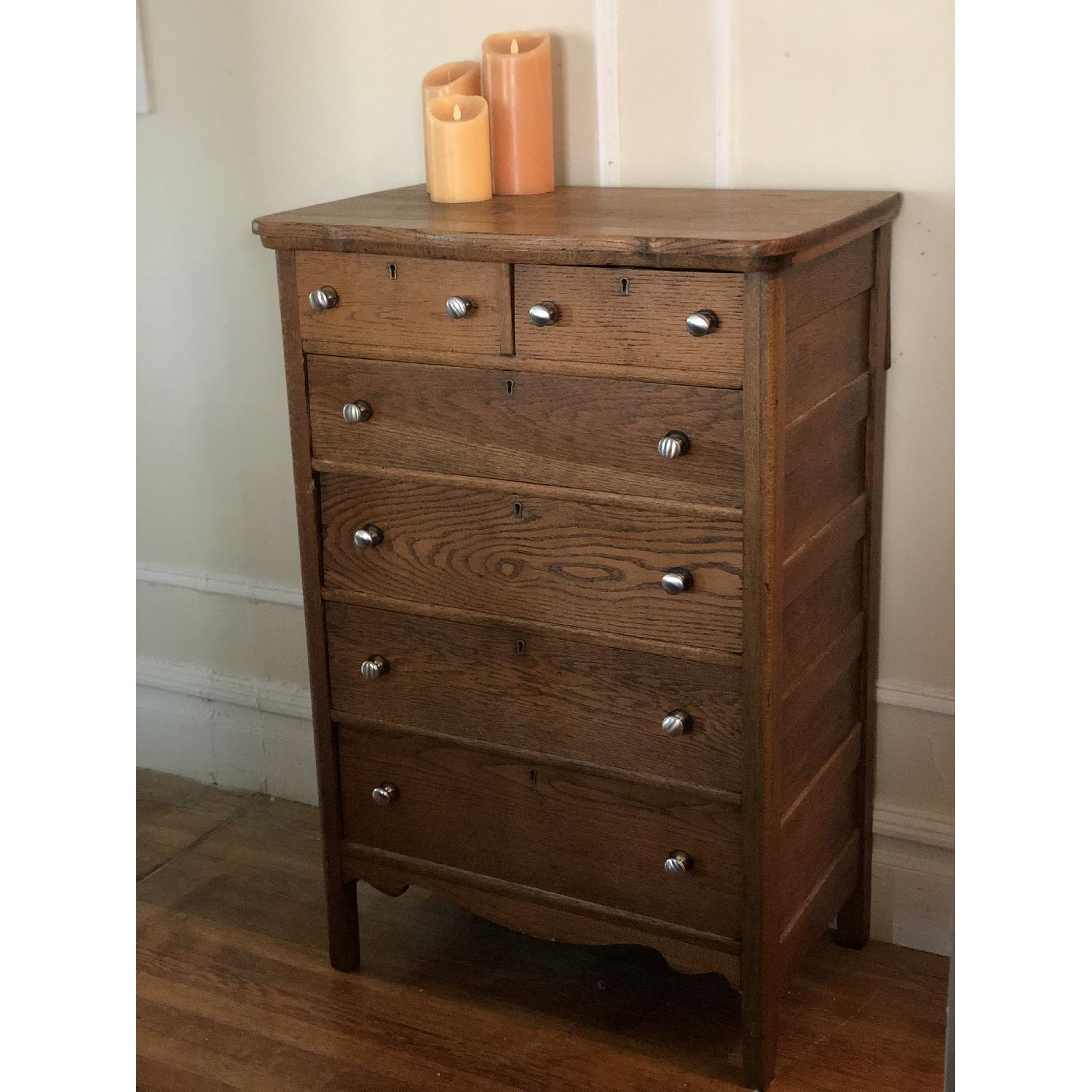 Antique Oak Dresser - image-1