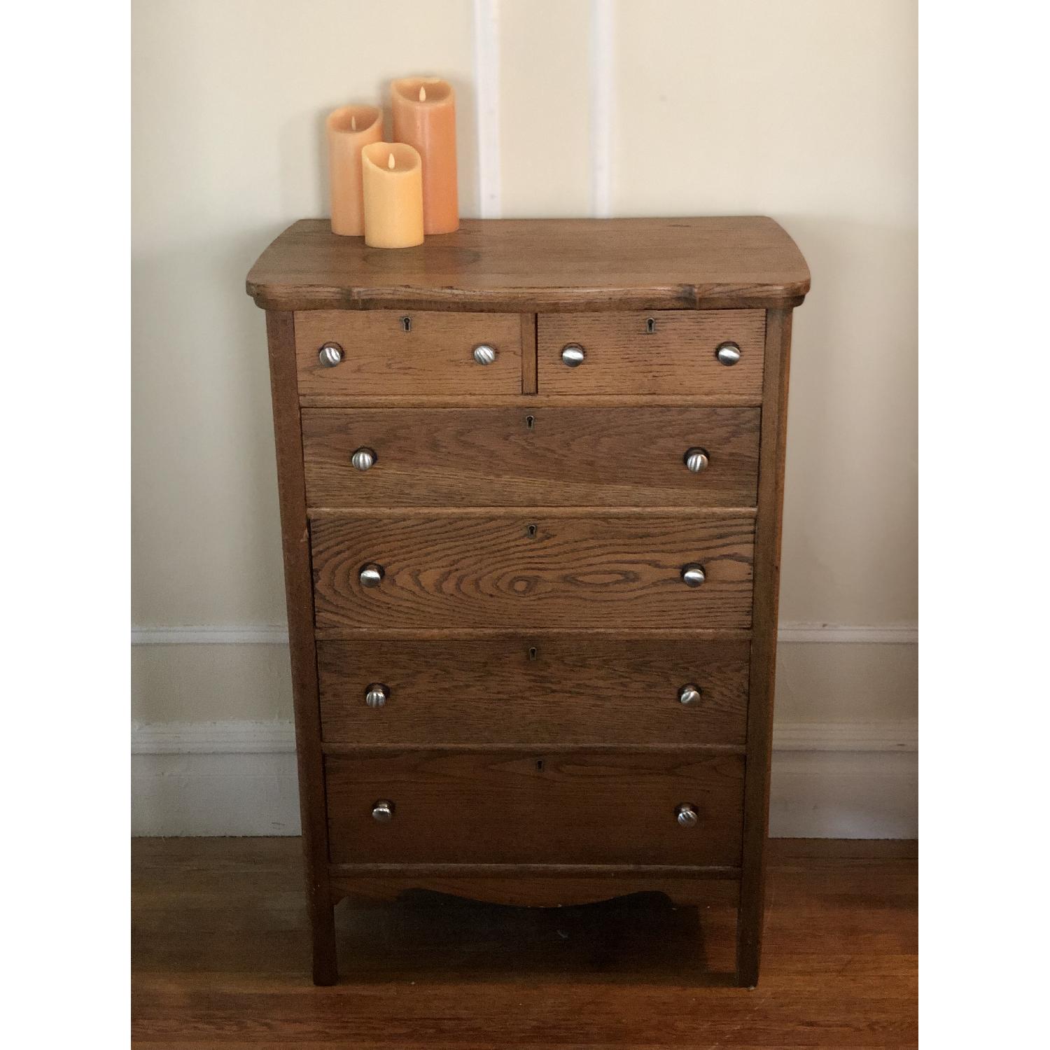 Antique Oak Dresser - image-3