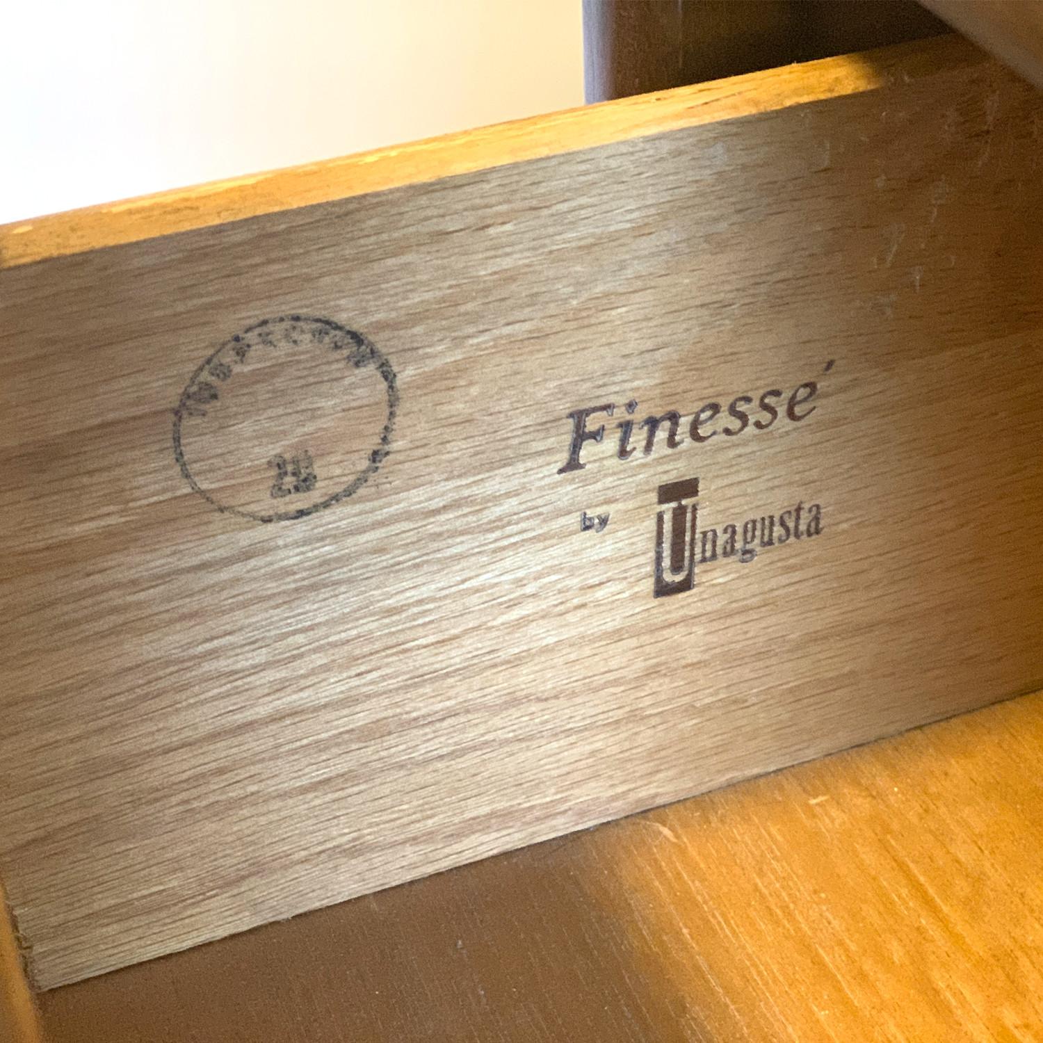 Unagust Vintage Mid Century 9 Drawer Geometric Dresser - image-5