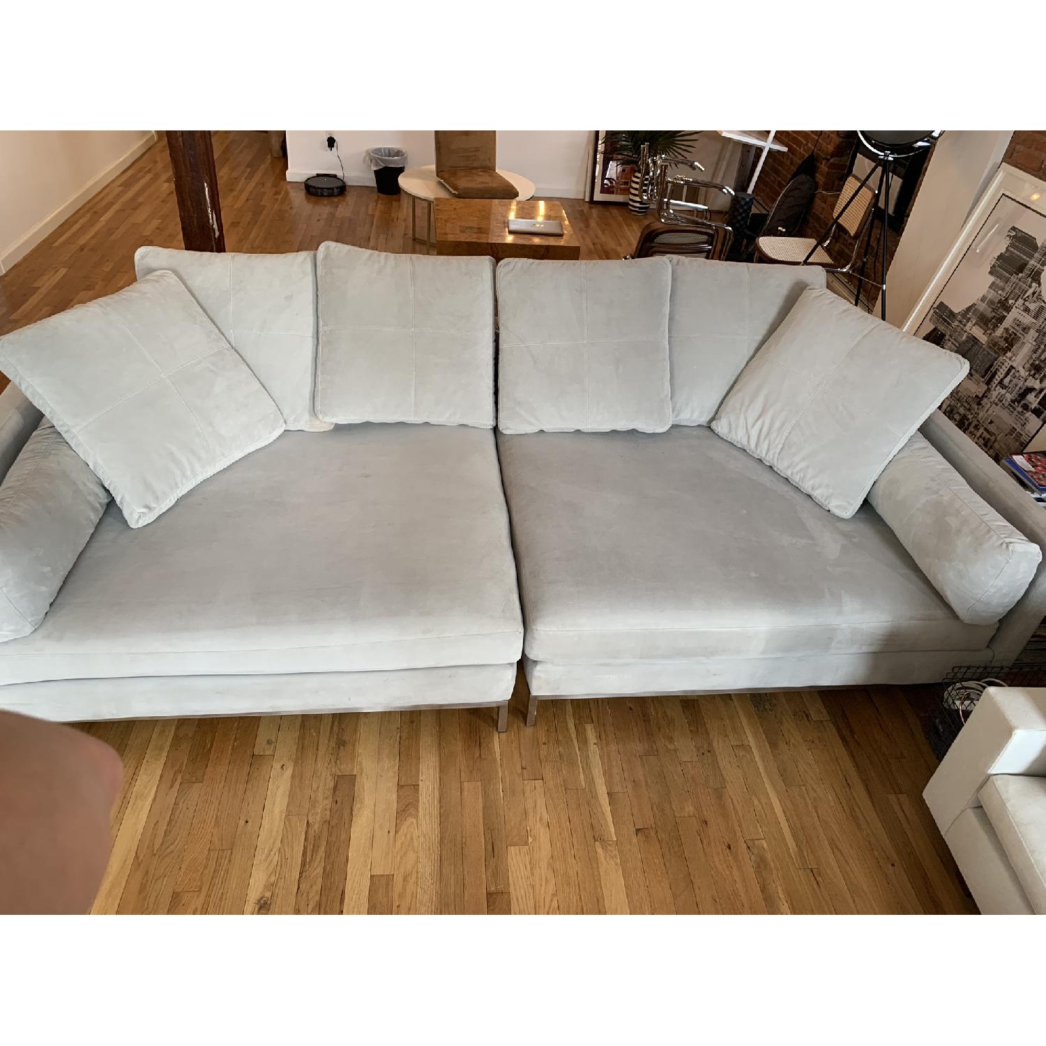 Z Gallerie Ventura Extra Deep Sofa - image-11