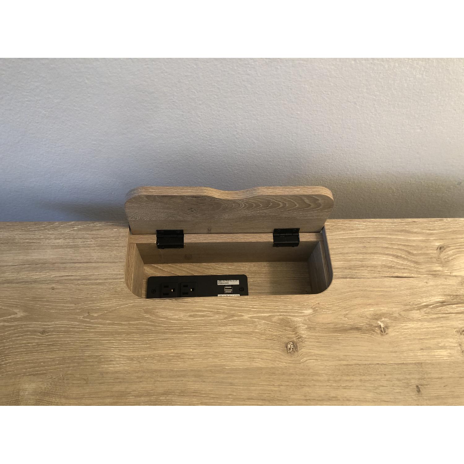 Target Vintage Oak Desk - image-4