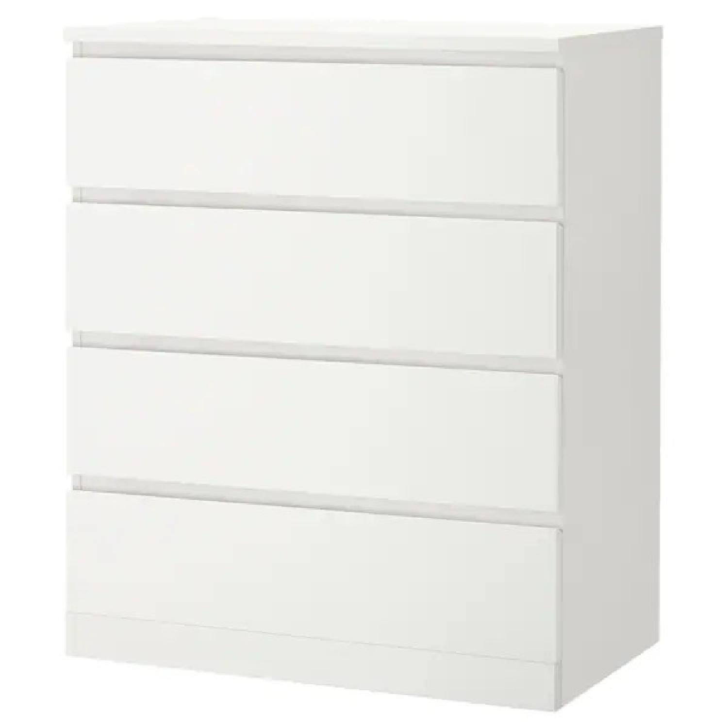Ikea MALM 4 Drawer Chest - image-0