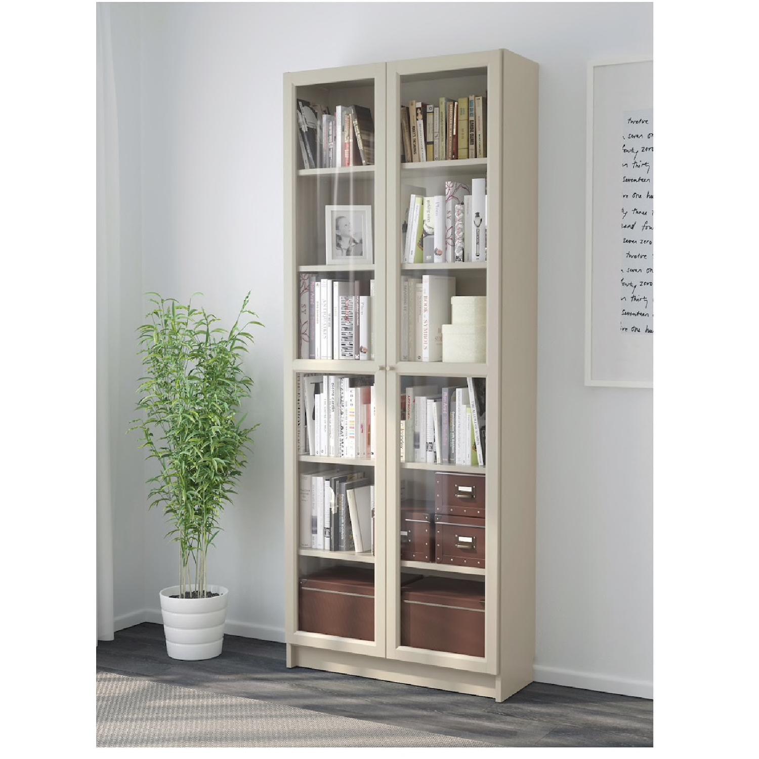 Ikea Billy Glass Bookshelf - image-4