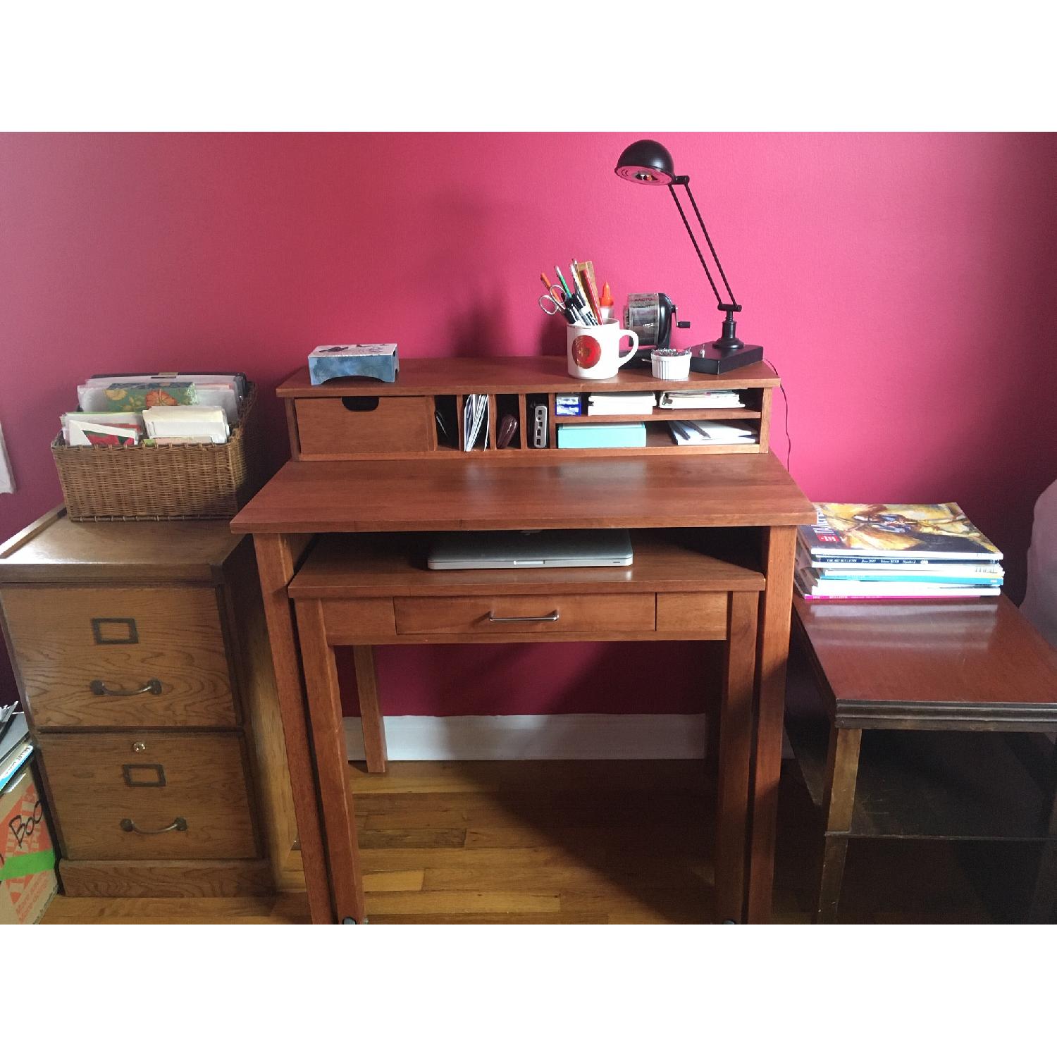 Container Store Roll-Out Desk - image-1