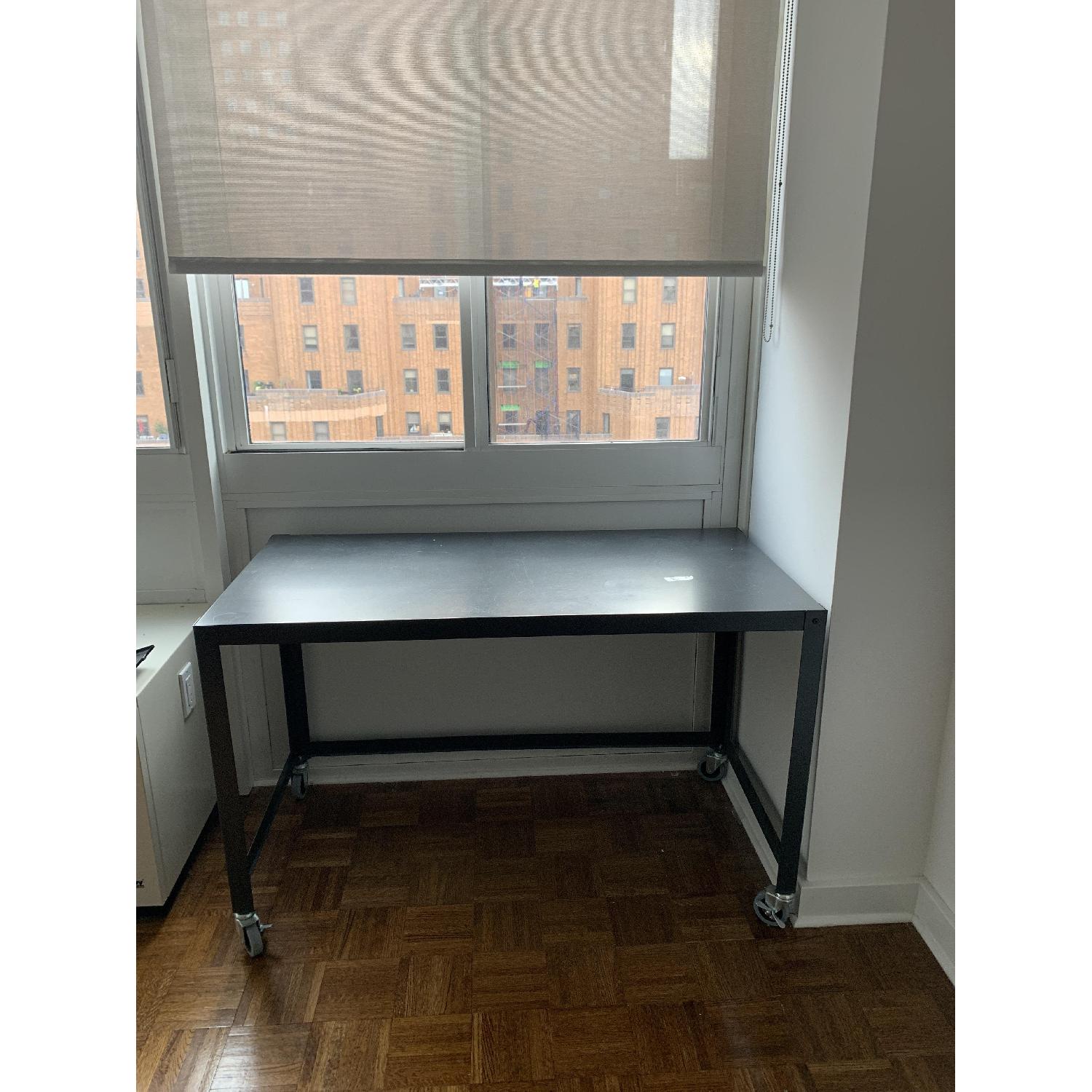 CB2 GoCart Rolling Desk AptDeco