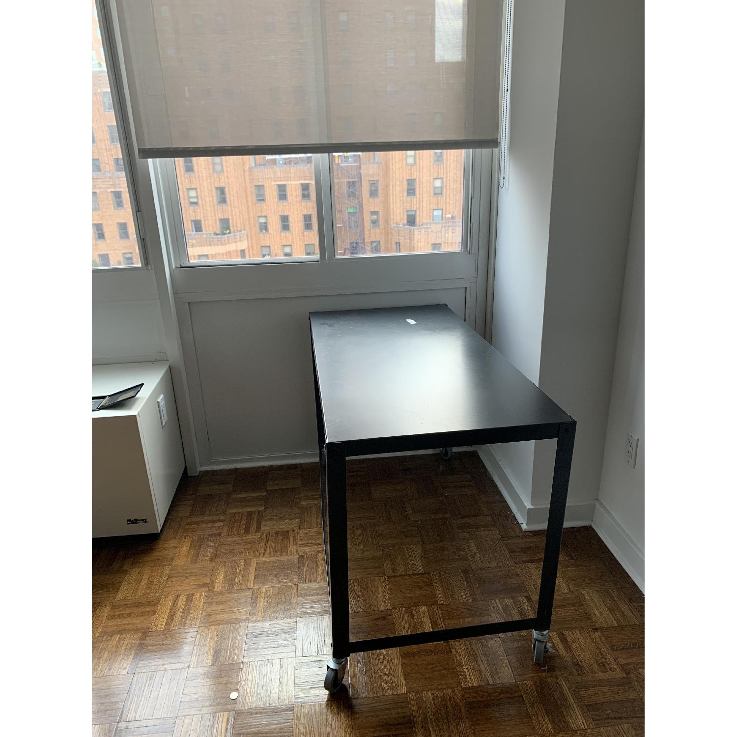 CB2 GoCart Rolling Desk AptDeco