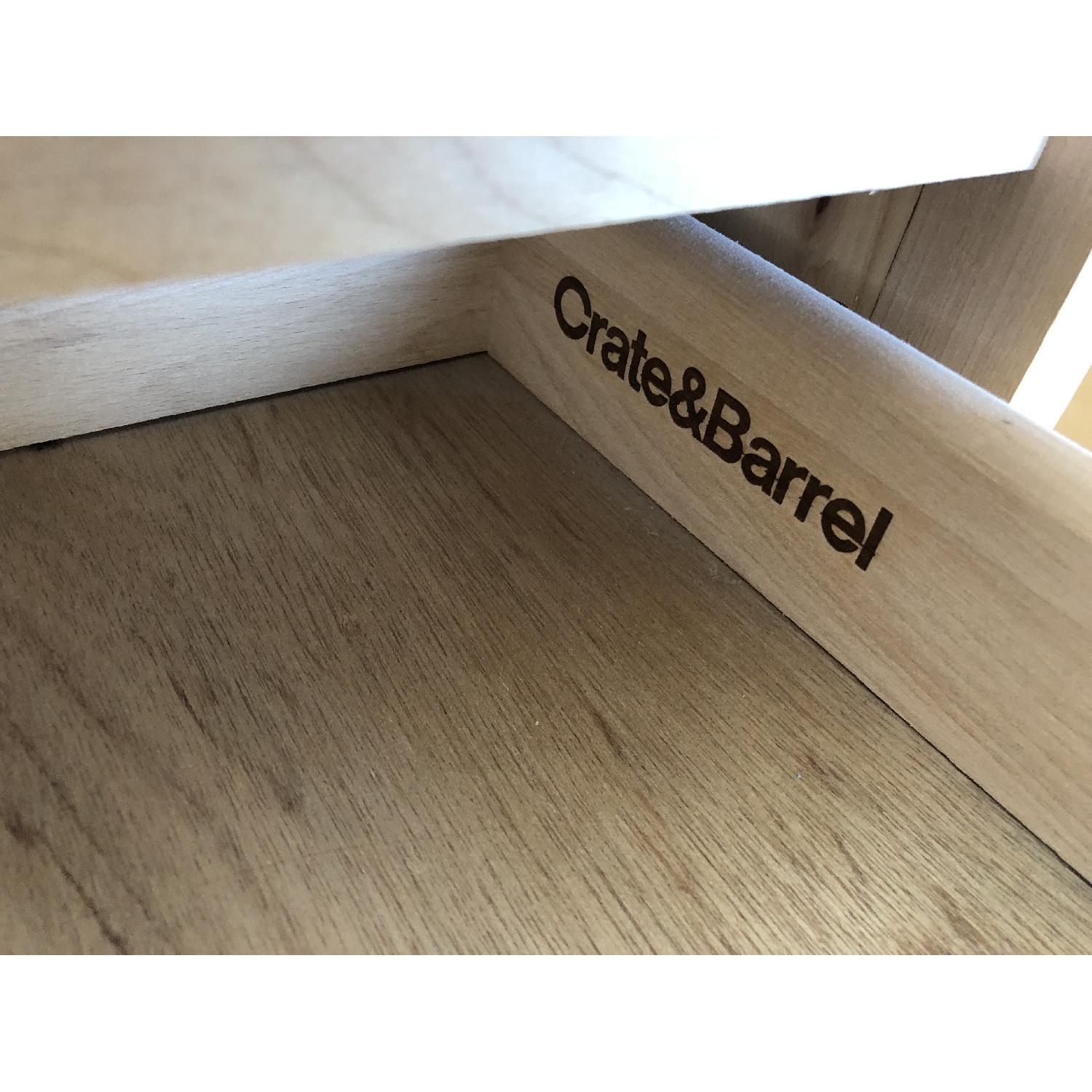 Crate & Barrel Kitchen Butcher's Block Cart/Trolley - image-3