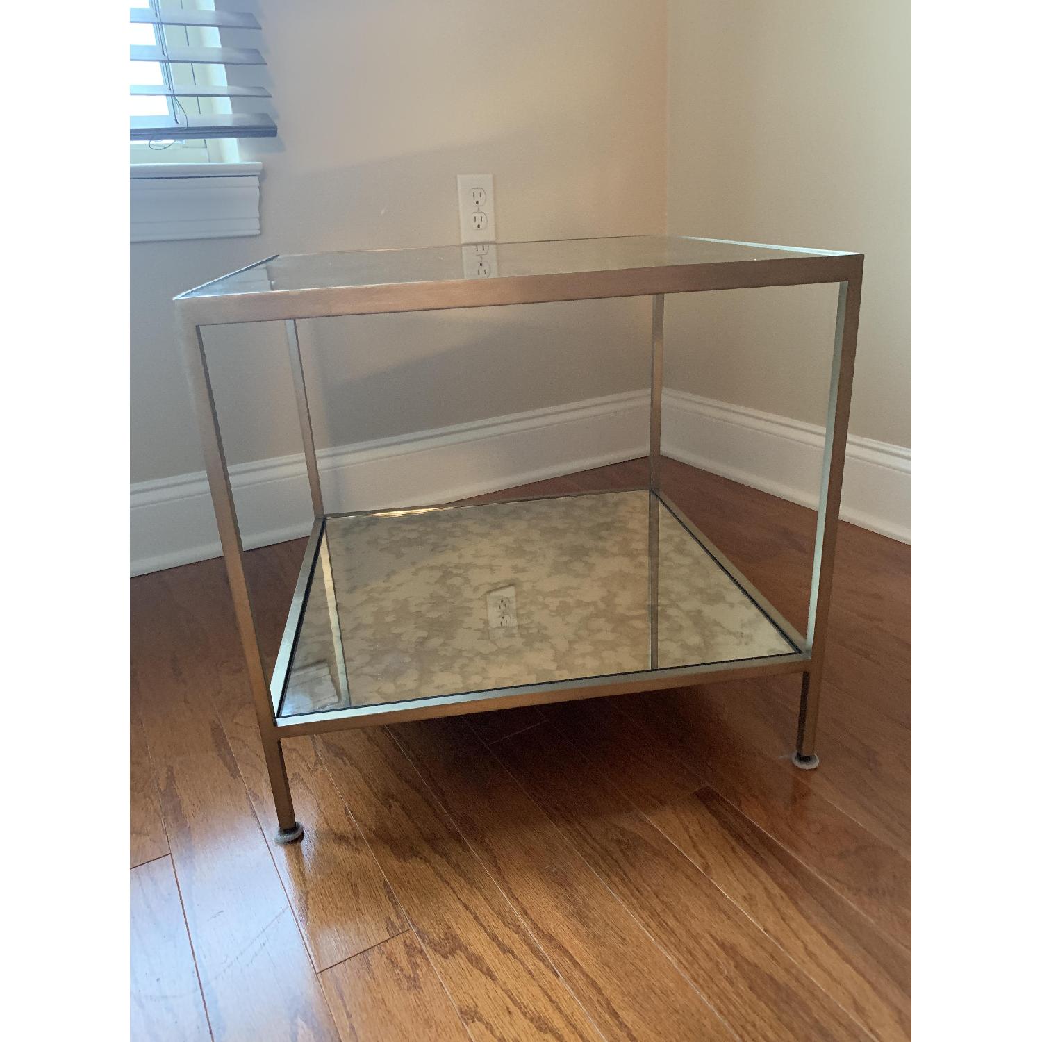Ethan Allen Antique Mirrored Coffee Table - image-2