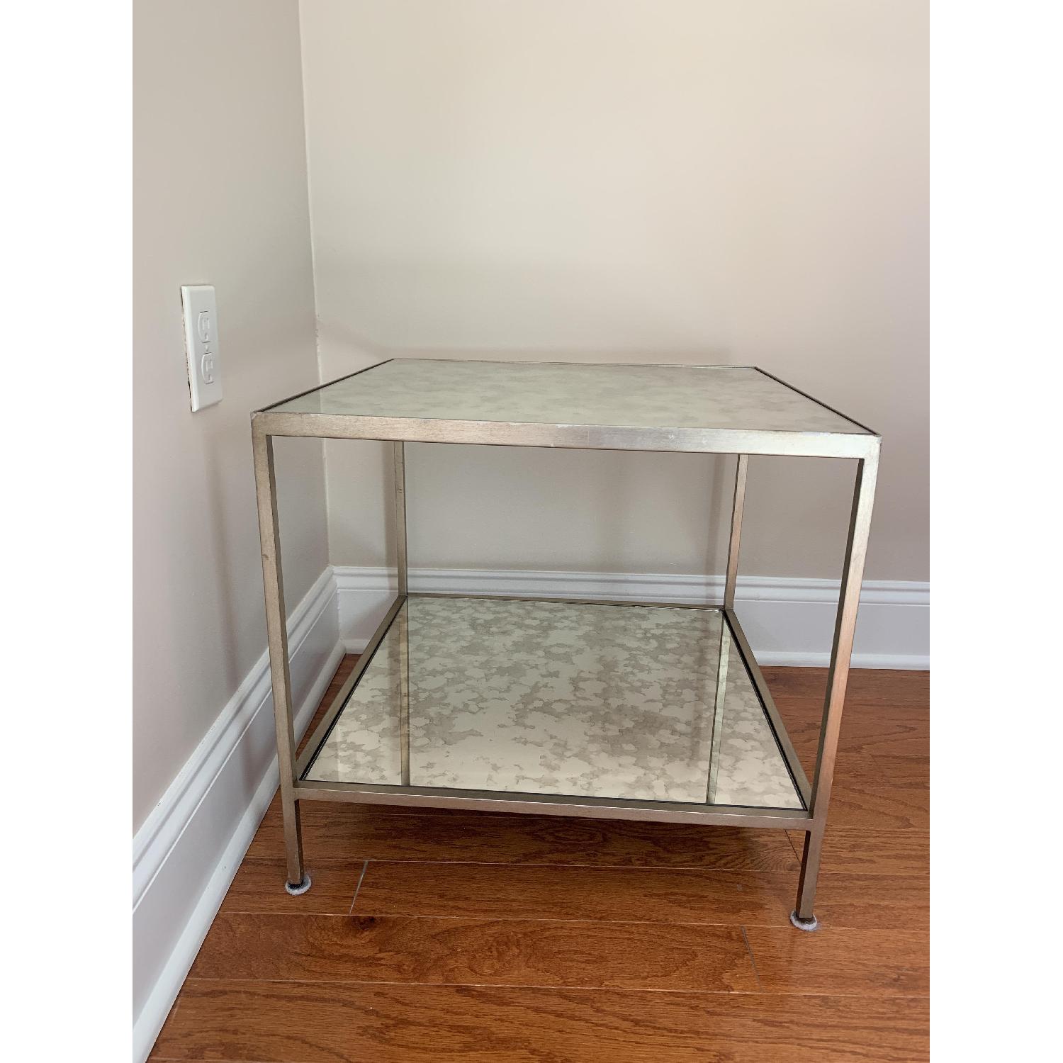 Ethan Allen Antique Mirrored Coffee Table - image-4