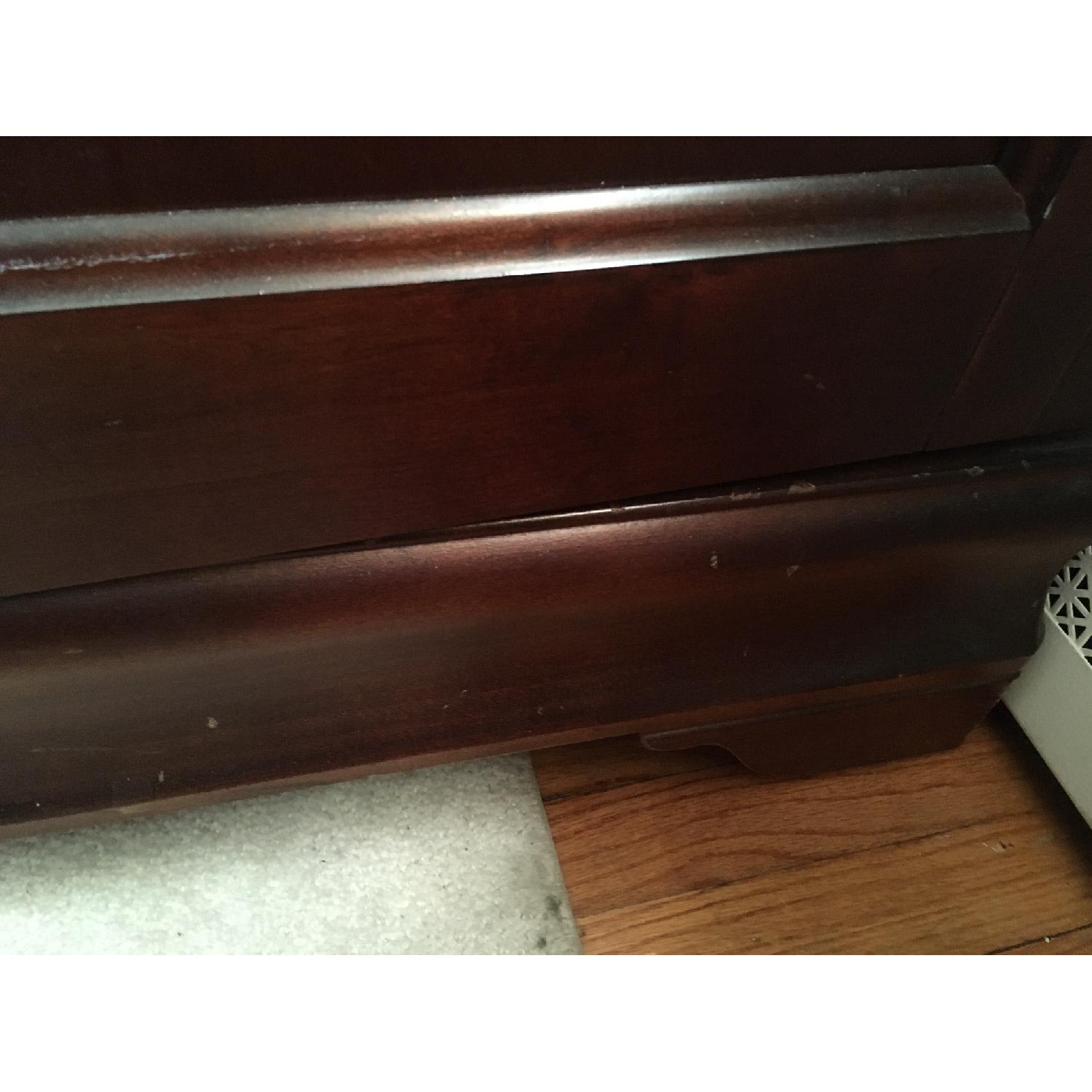 Wooden Bassett Armoire/Media AptDeco