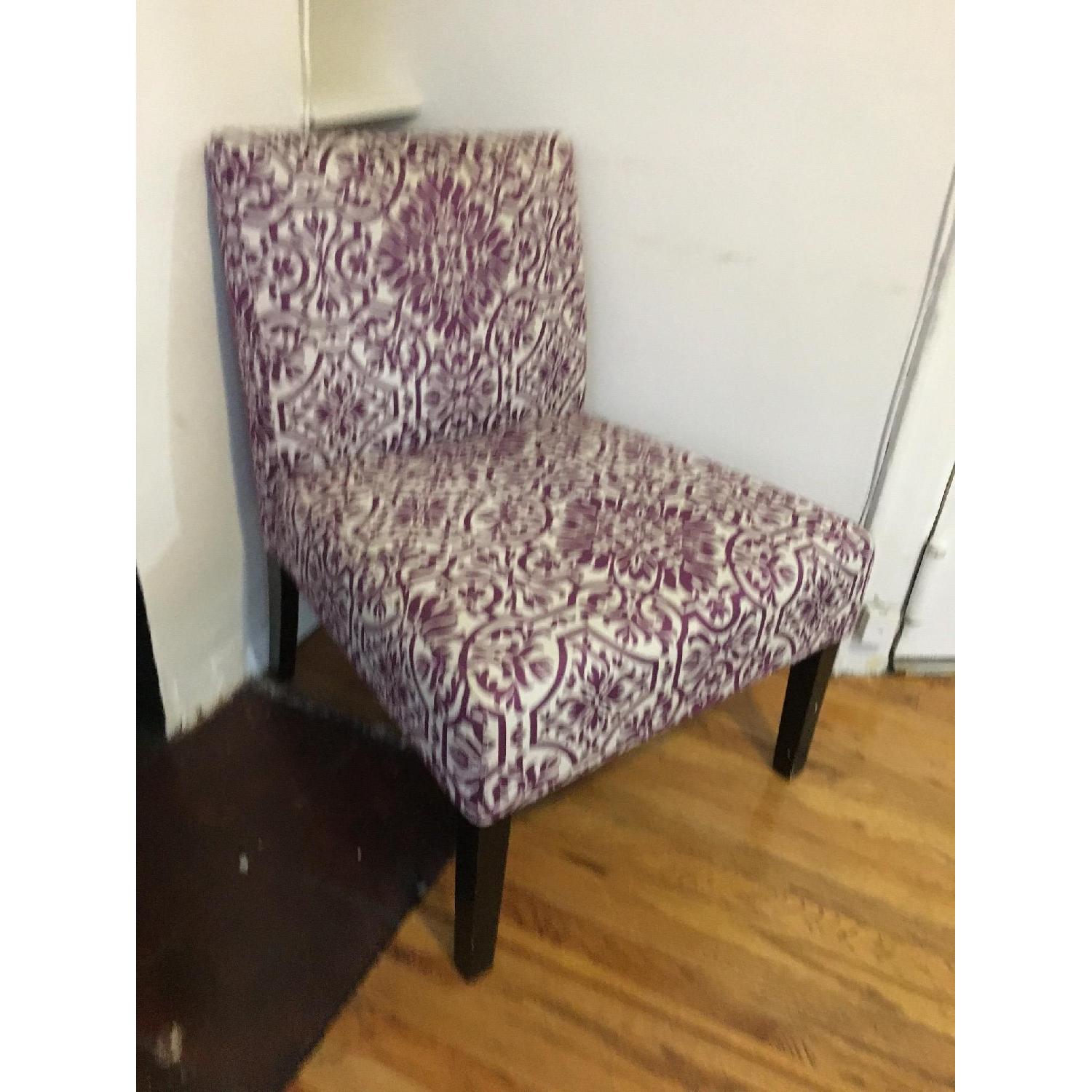 Purple Accent Chair - image-2