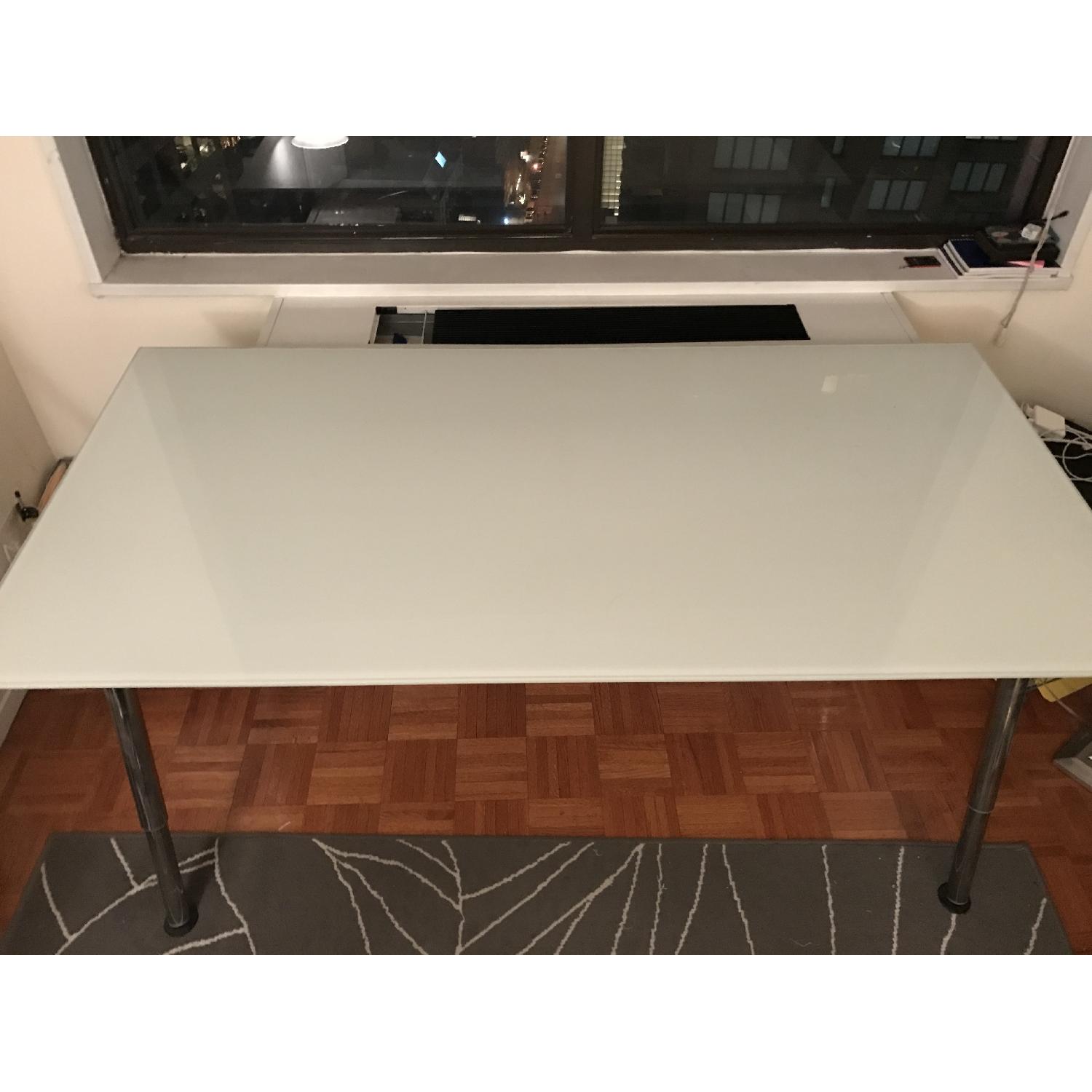 Ikea Glass Dining Table/Desk - image-1