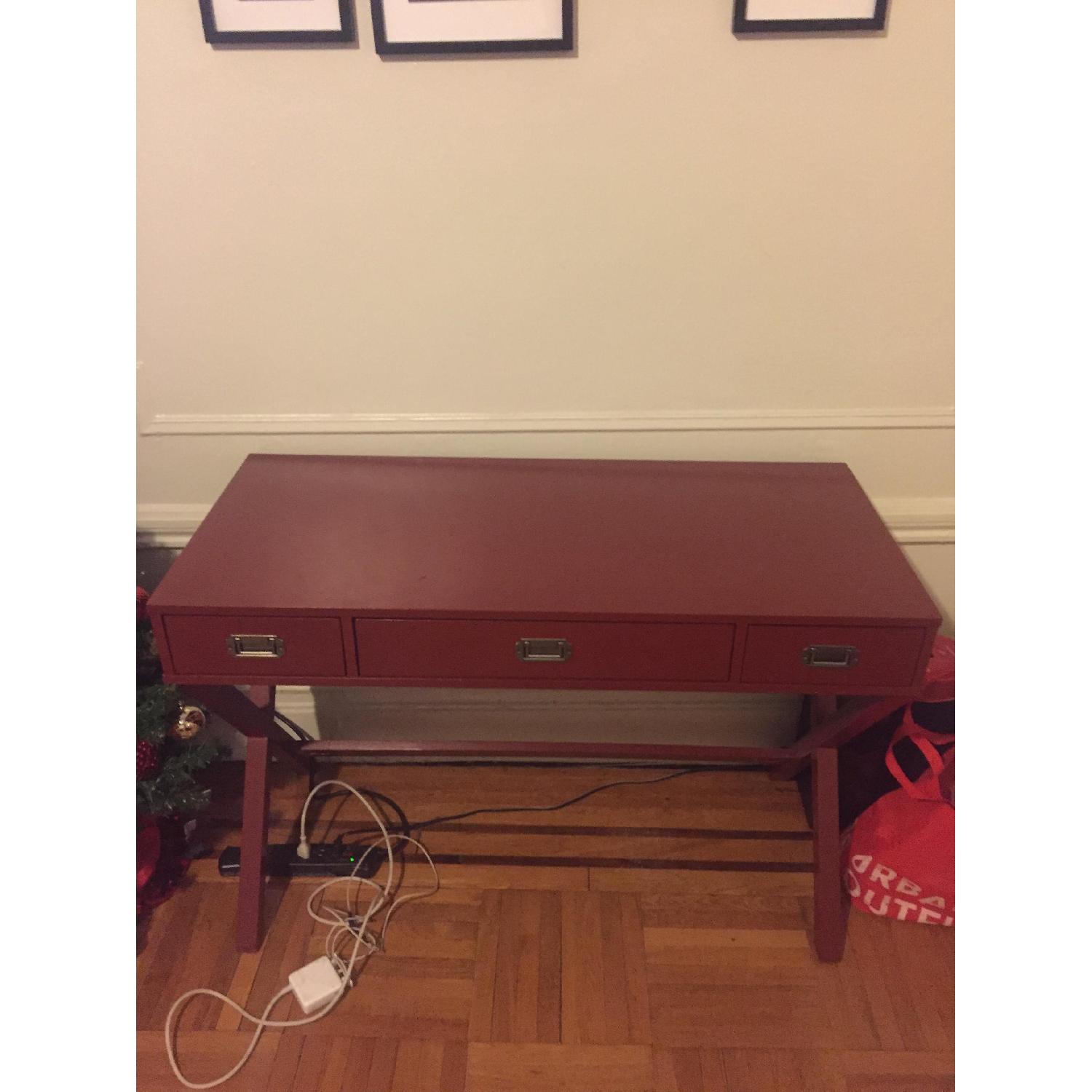 Threshold Salsa Red Desk From Target - image-3