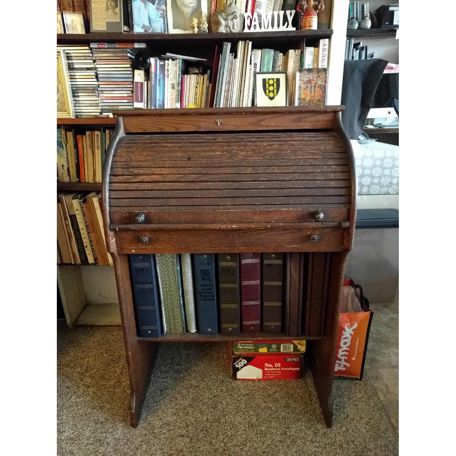 small roll top desk - image-1