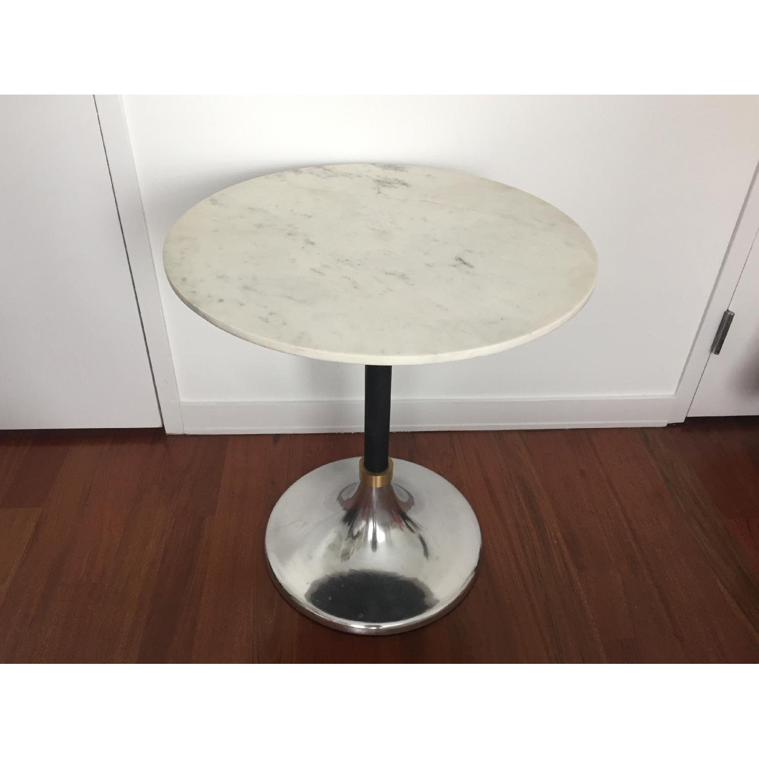 CB2 Hackney Marble Cocktail Table - image-2