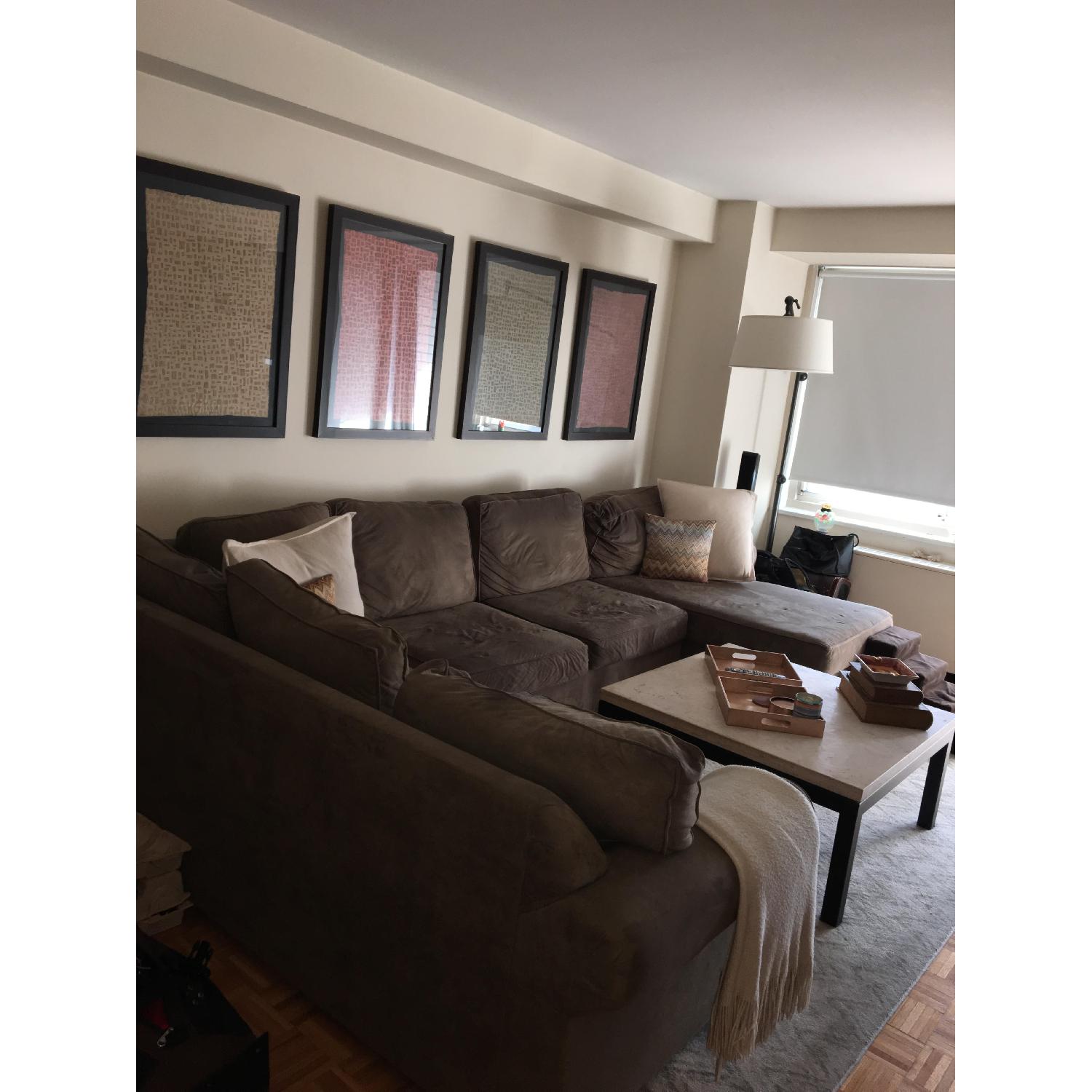 Jennifer Convertibles Kahuna 3 Piece Sectional Couch - image-1