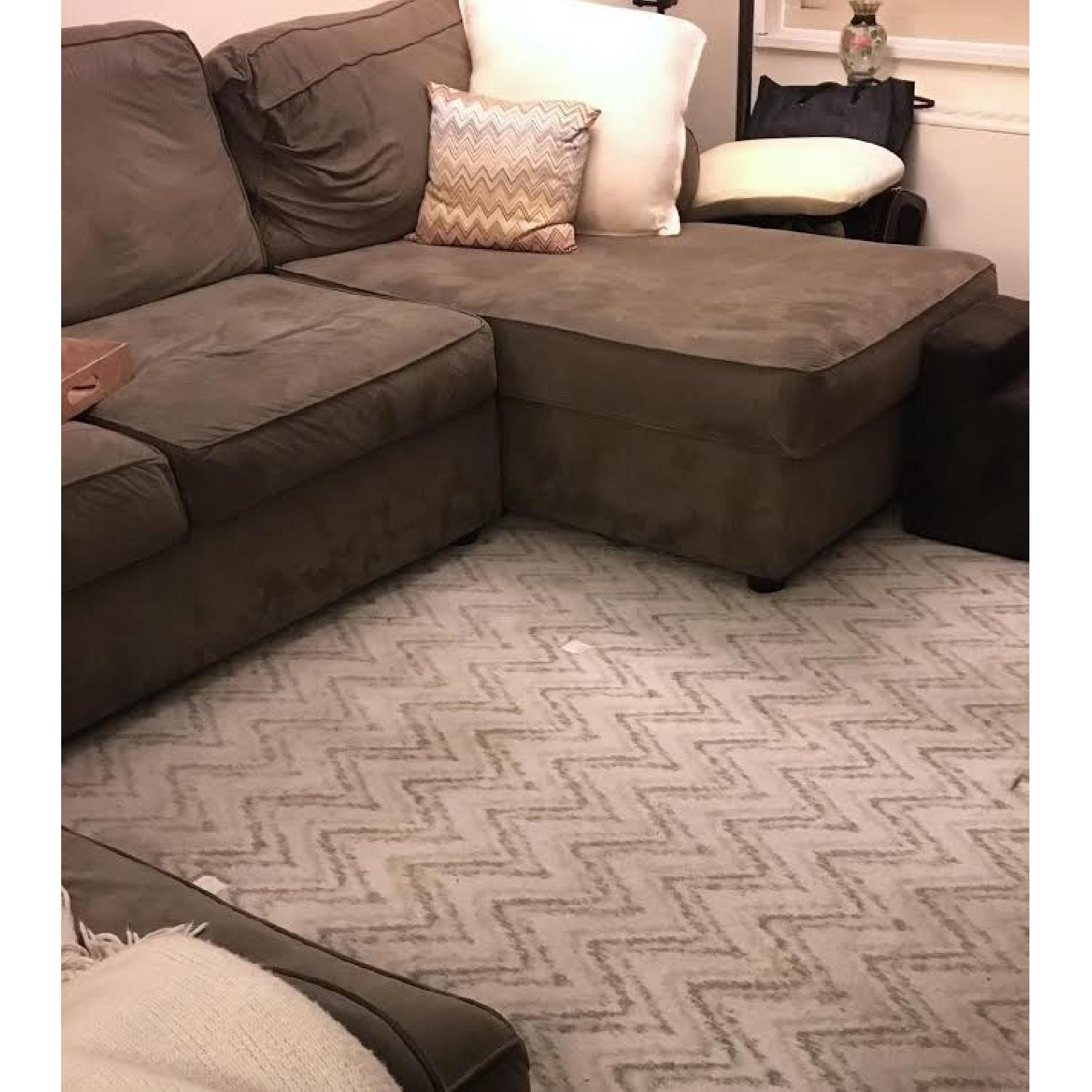 Jennifer Convertibles Kahuna 3 Piece Sectional Couch - image-2