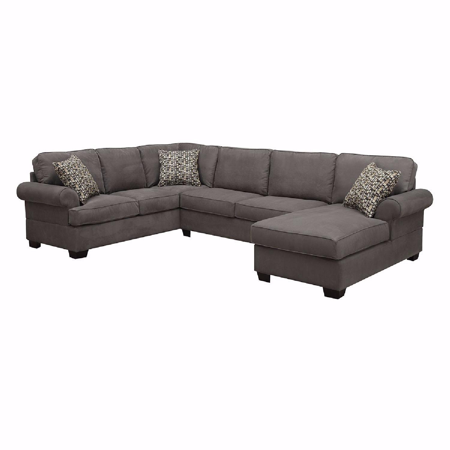 Jennifer Convertibles Kahuna 3 Piece Sectional Couch - image-4