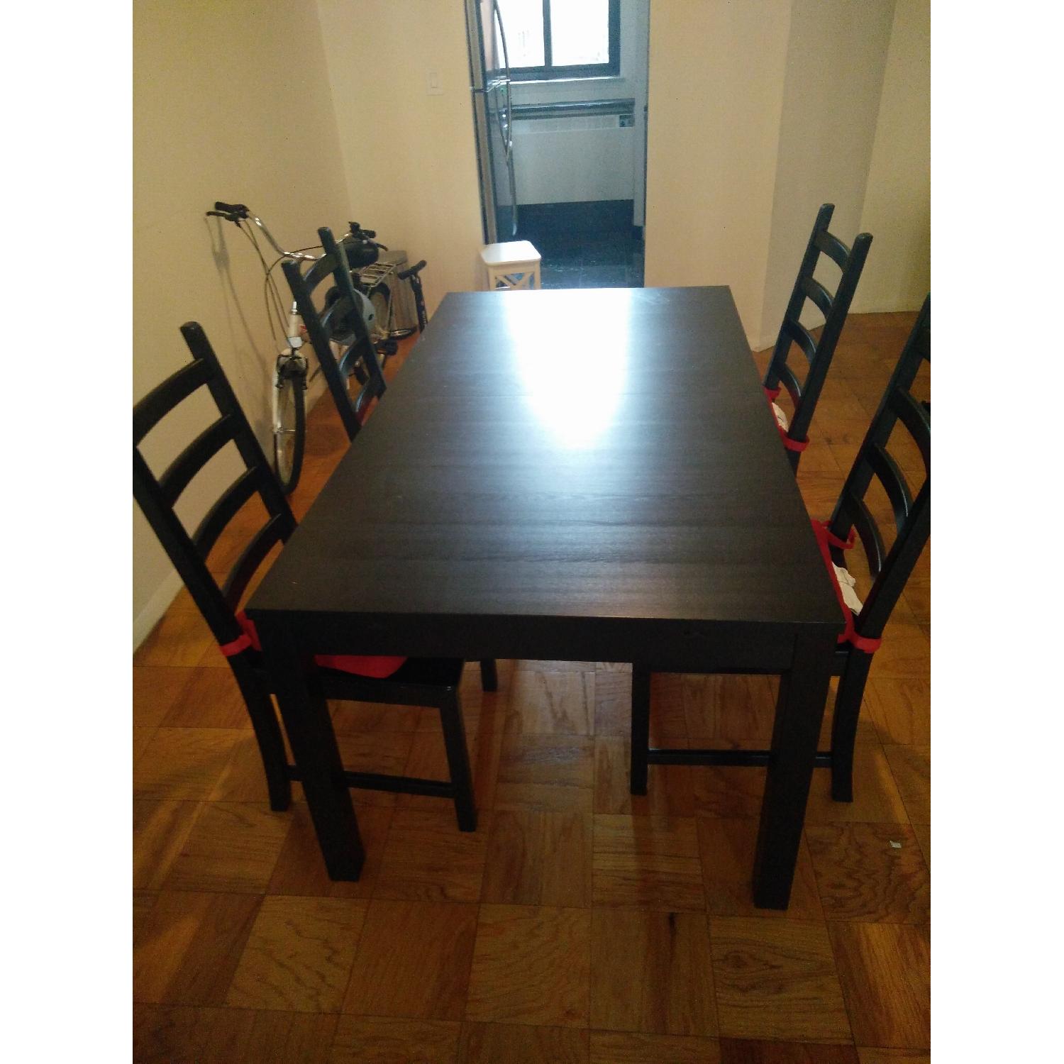Ikea Dining Table w/ 4 Chairs - image-2