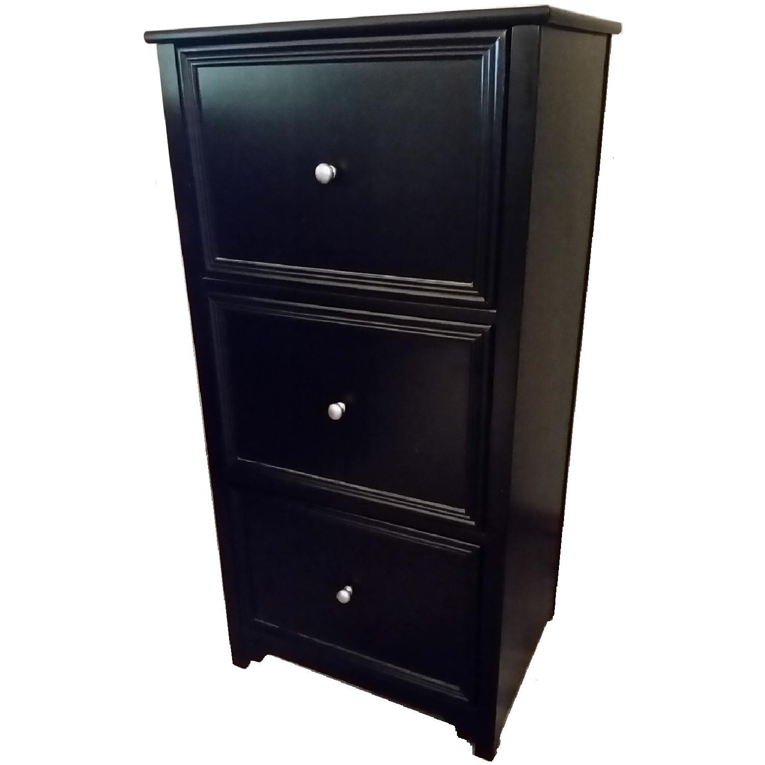 Wood Filing in Black AptDeco