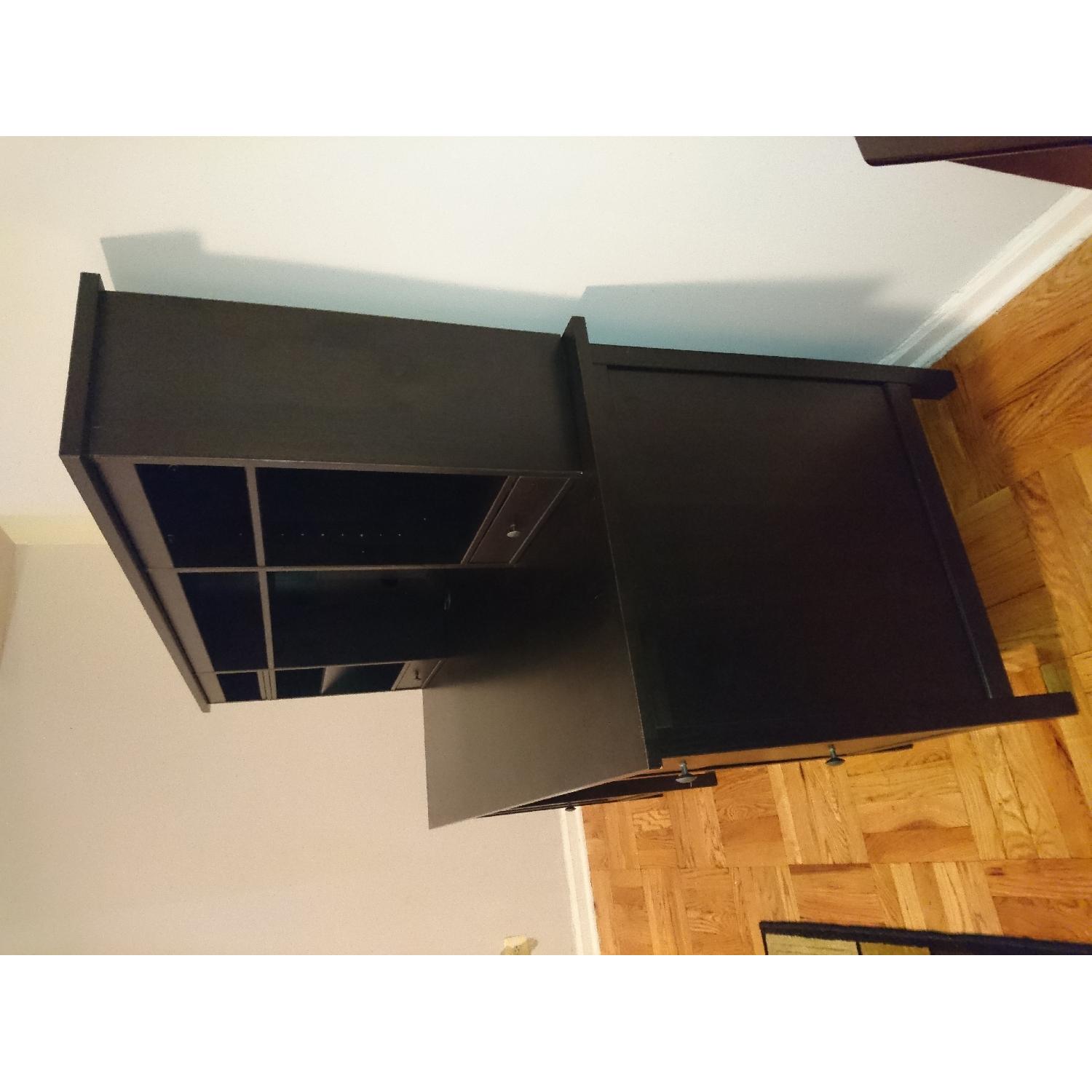 Ikea Hemnes Computer Desk w/ Hutch - image-2