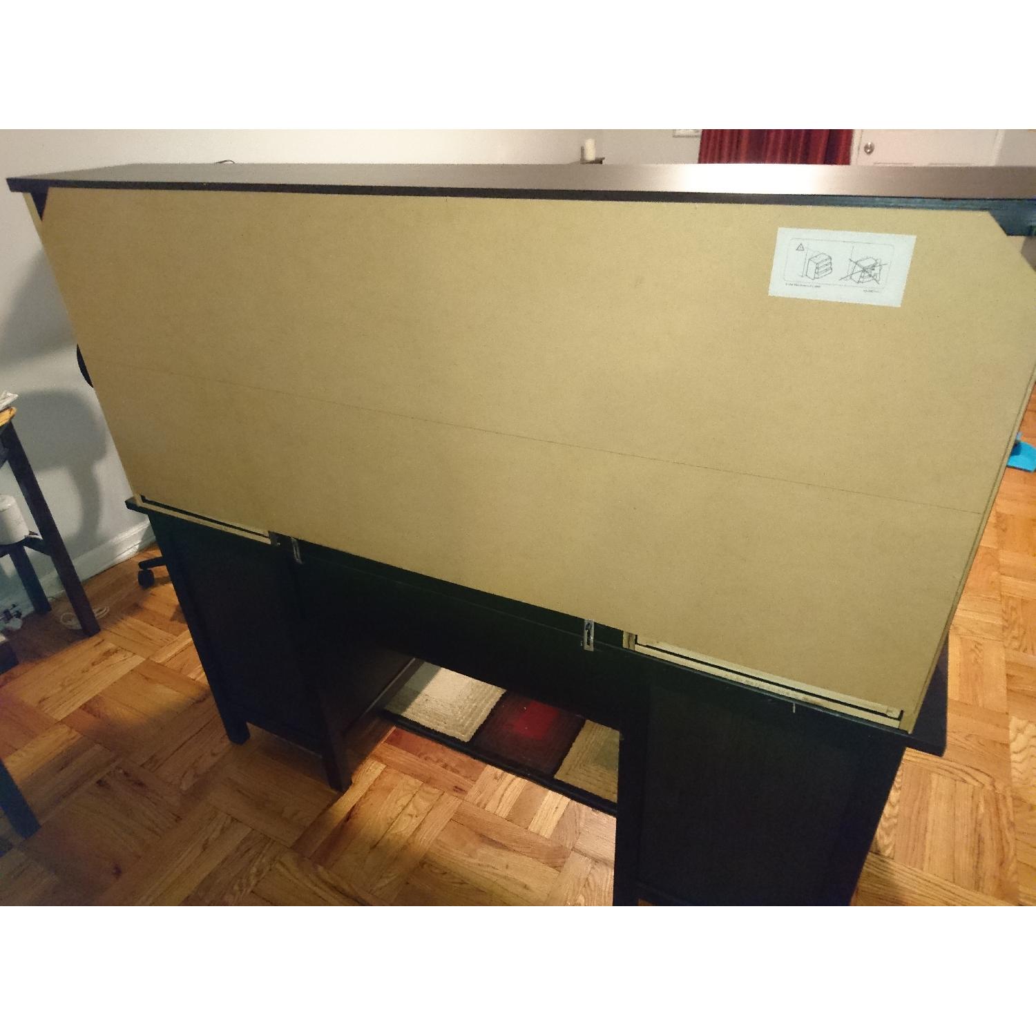 Ikea Hemnes Computer Desk w/ Hutch - image-3