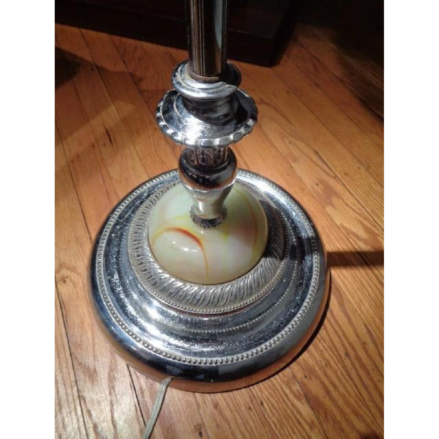 Sculptural Art Deco Swing Arm Floor Lamp - image-5