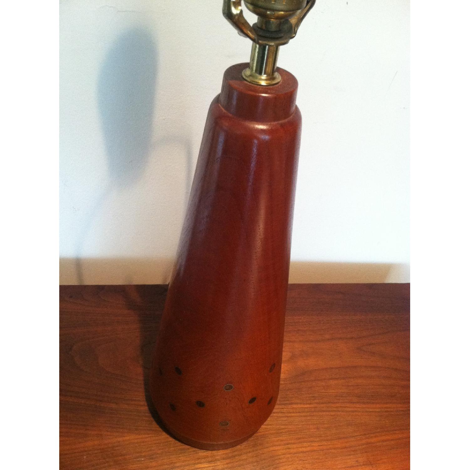 Mid Century Modern Teak Table Lamp - image-3