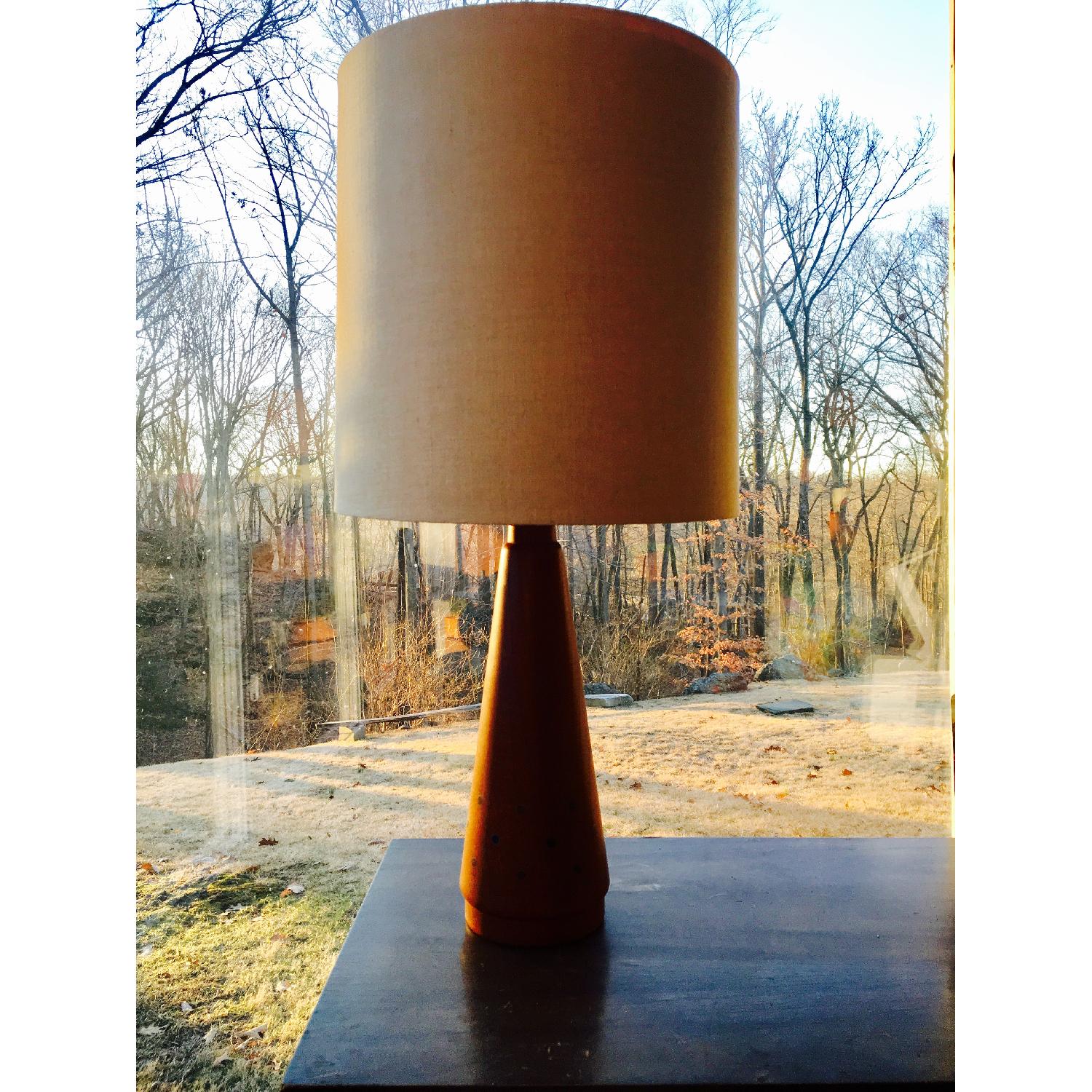 Mid Century Modern Teak Table Lamp - image-5