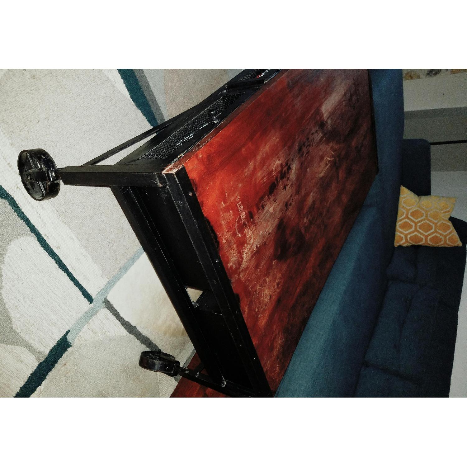 Rustic Industrial Coffee Table - image-2